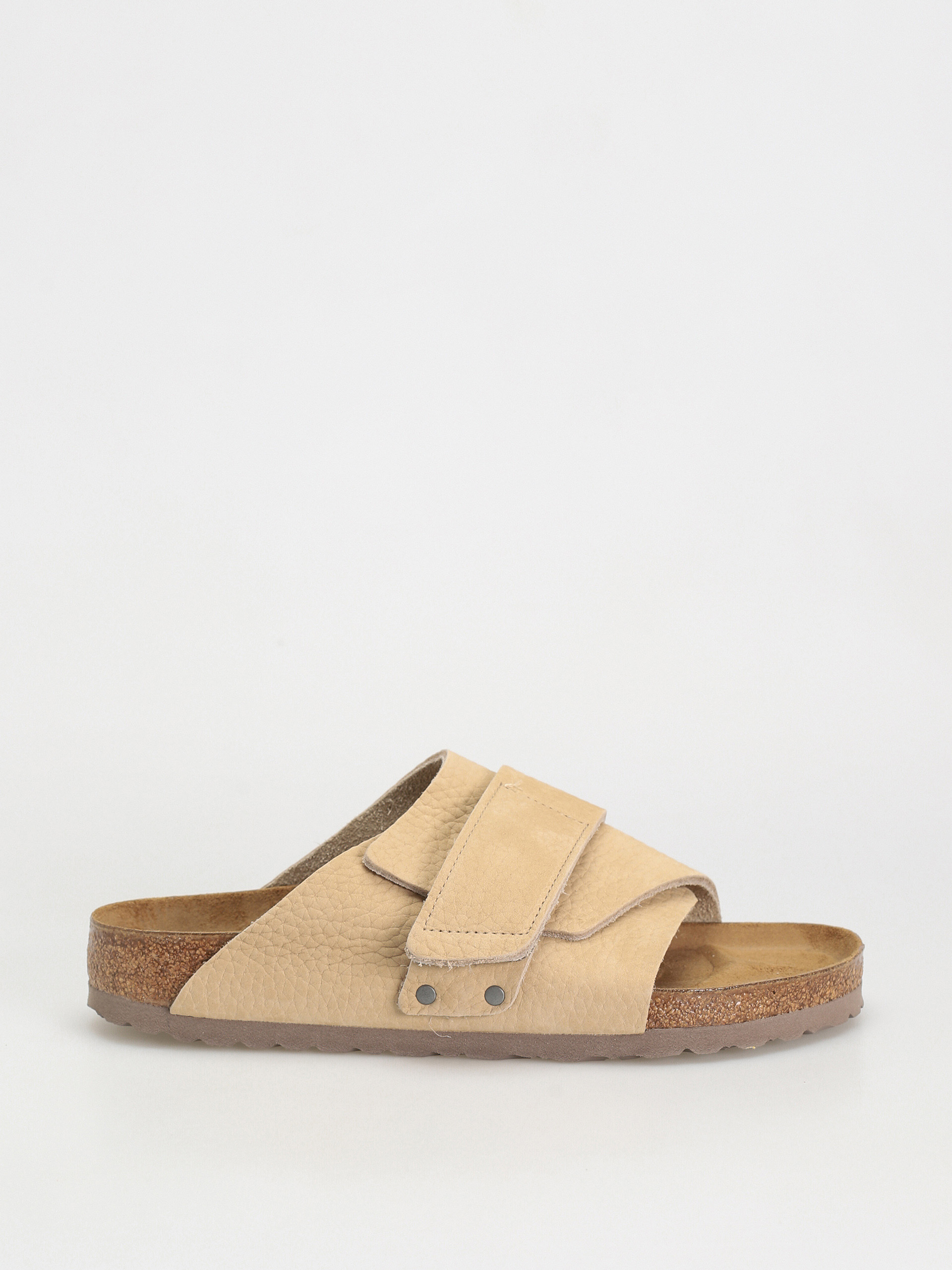 Чехли Birkenstock Kyoto Nubuck Leather (sandcastle)