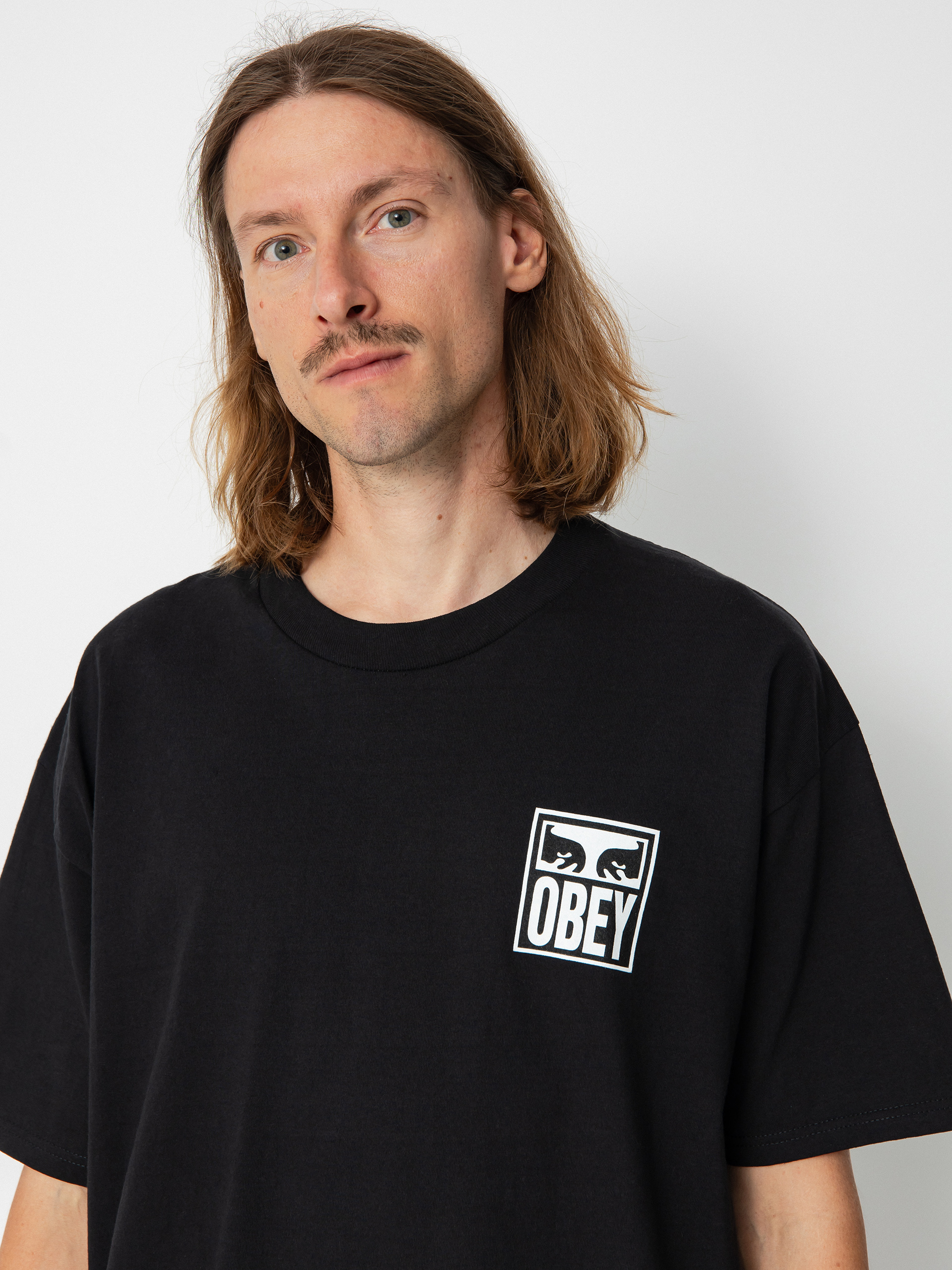 Тениска OBEY Eyes Icon 2 (black)