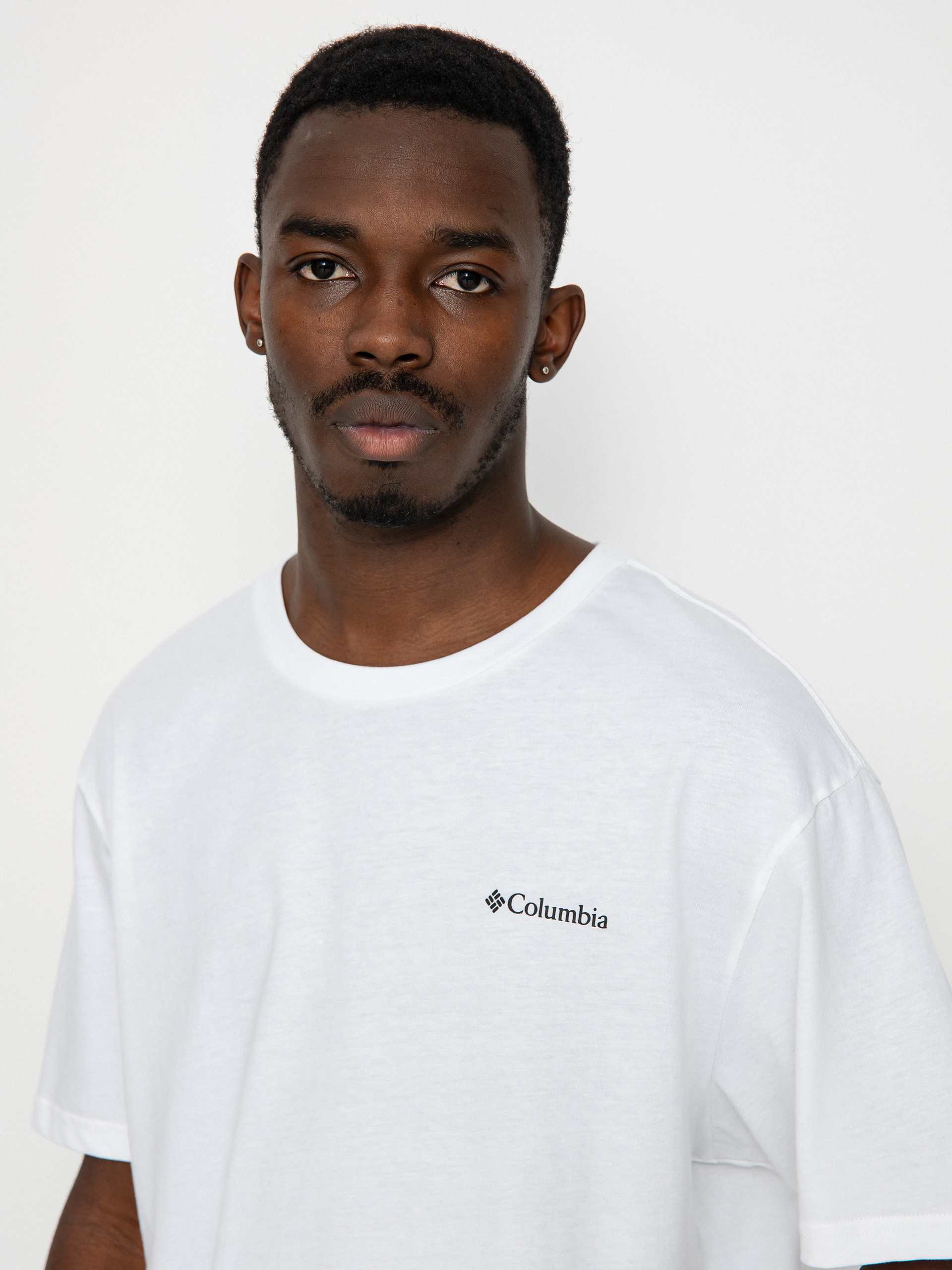 Тениска Columbia Basic Logo (white/lc csc/branded graphic)