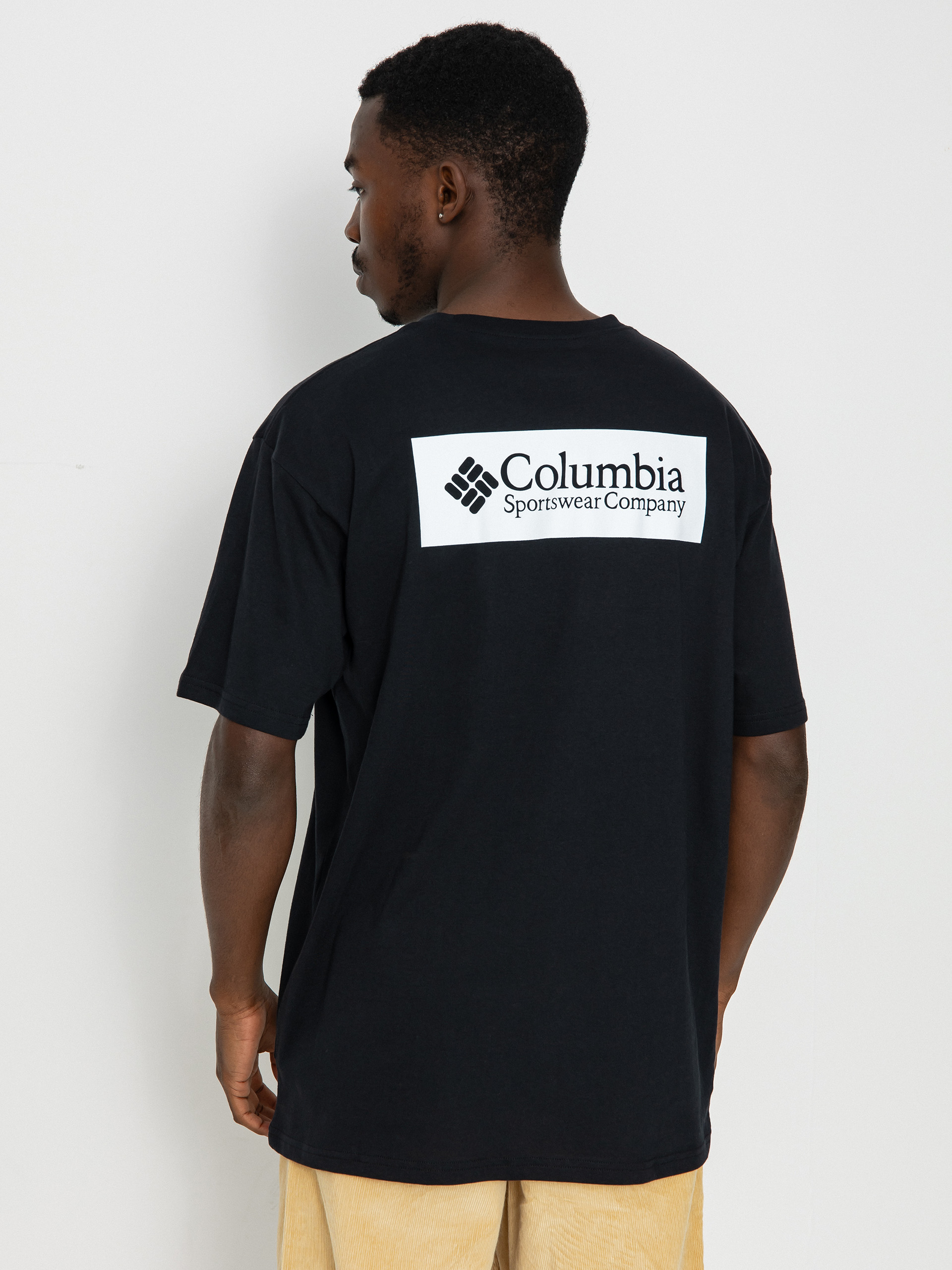 Тениска Columbia North Cascades (black/csc box logo)