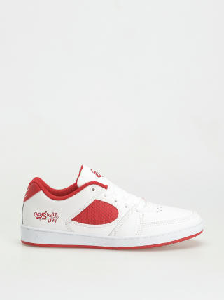 Обувки eS Accel Slim X Go Skateboarding (white/red)