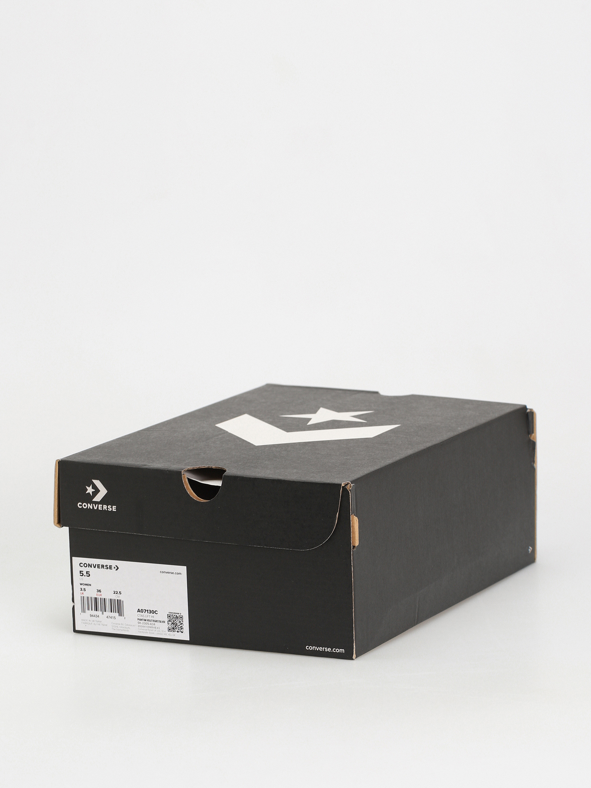 Кецове Converse Chuck Taylor All Star Lift Hi Wmn (phantom violet/egret/silver)