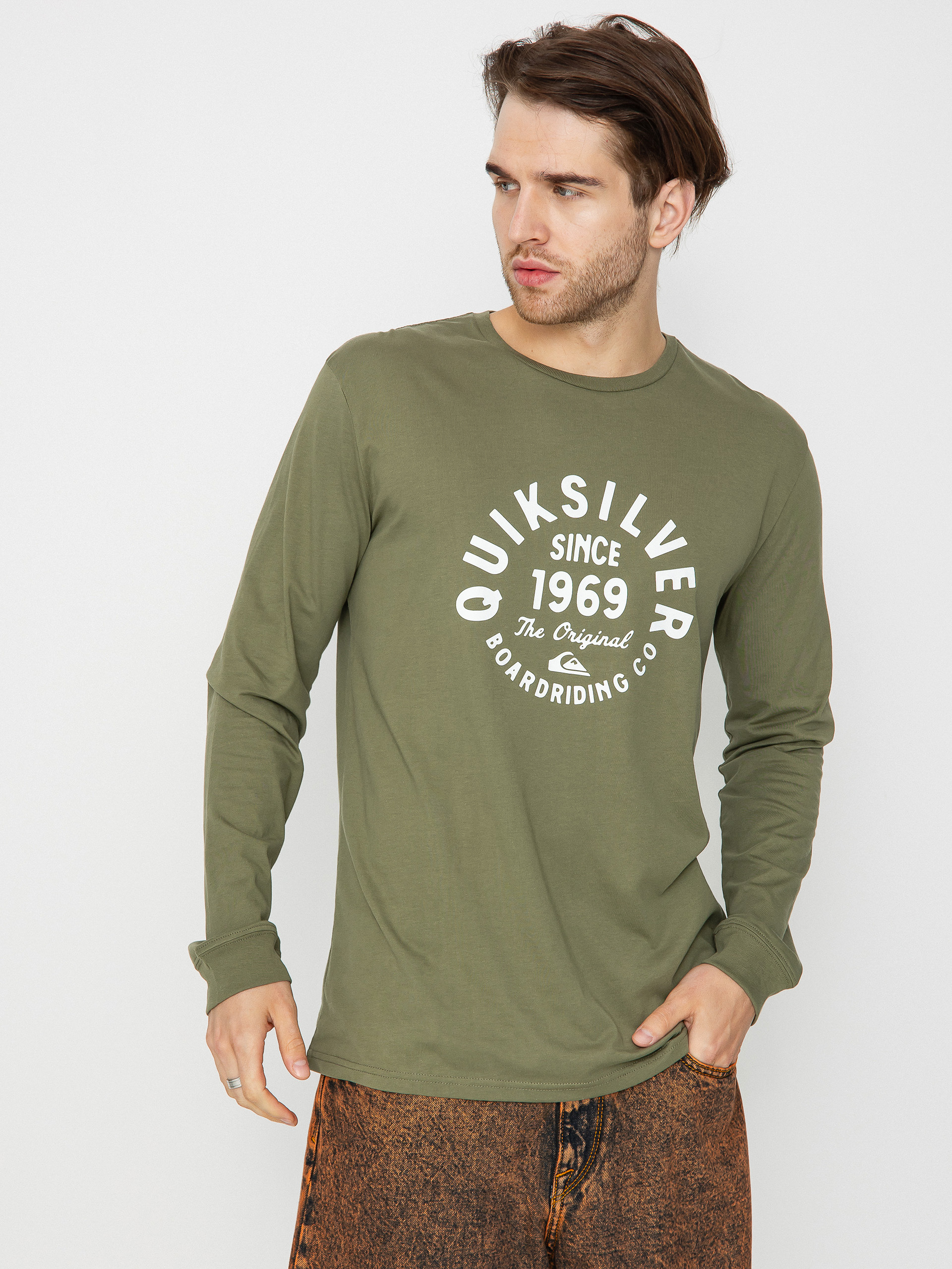 Блузи Quiksilver Circled Script Front (four leaf clover)