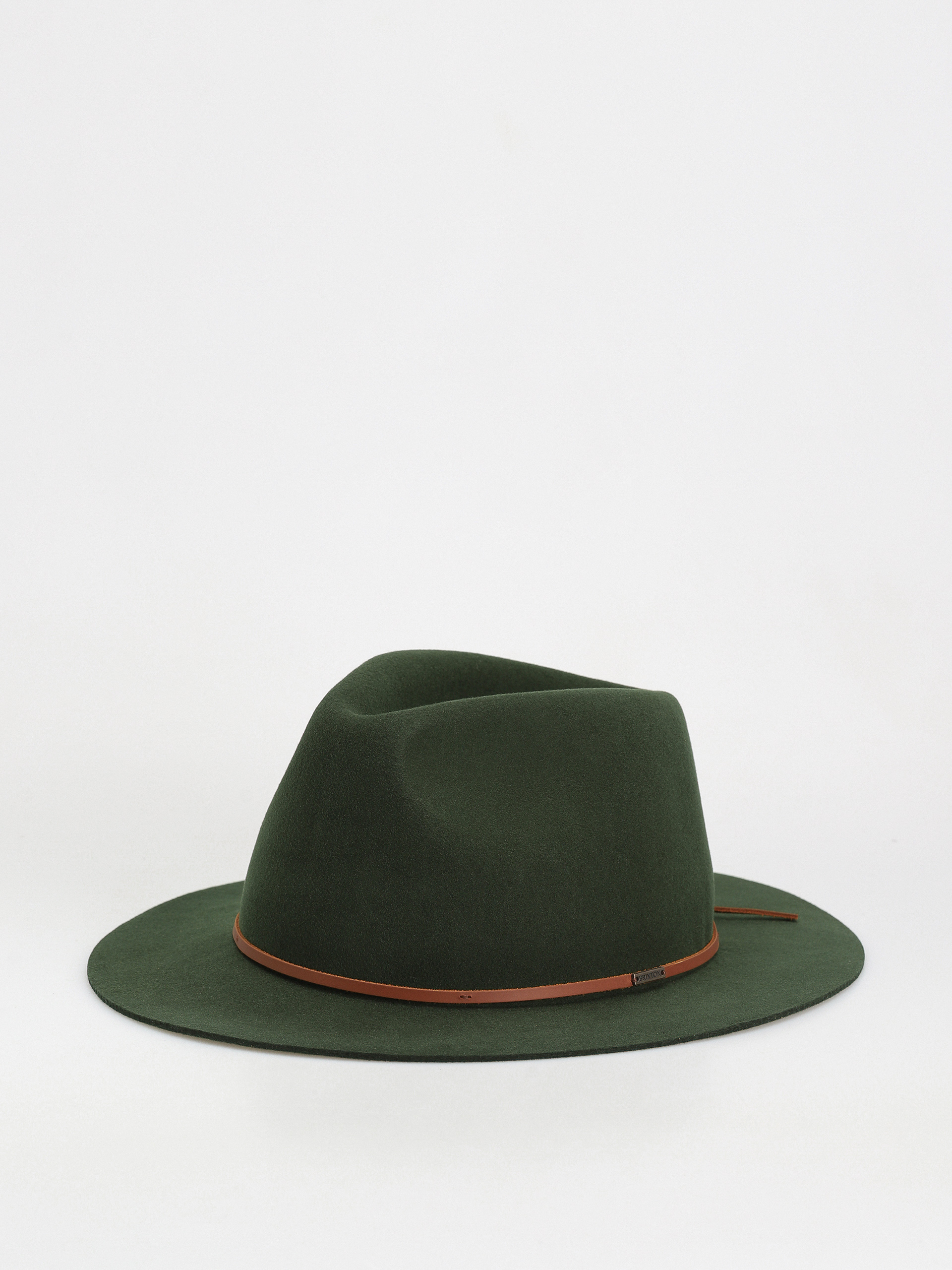 Шапка с периферия Brixton Wesley Fedora (moss)