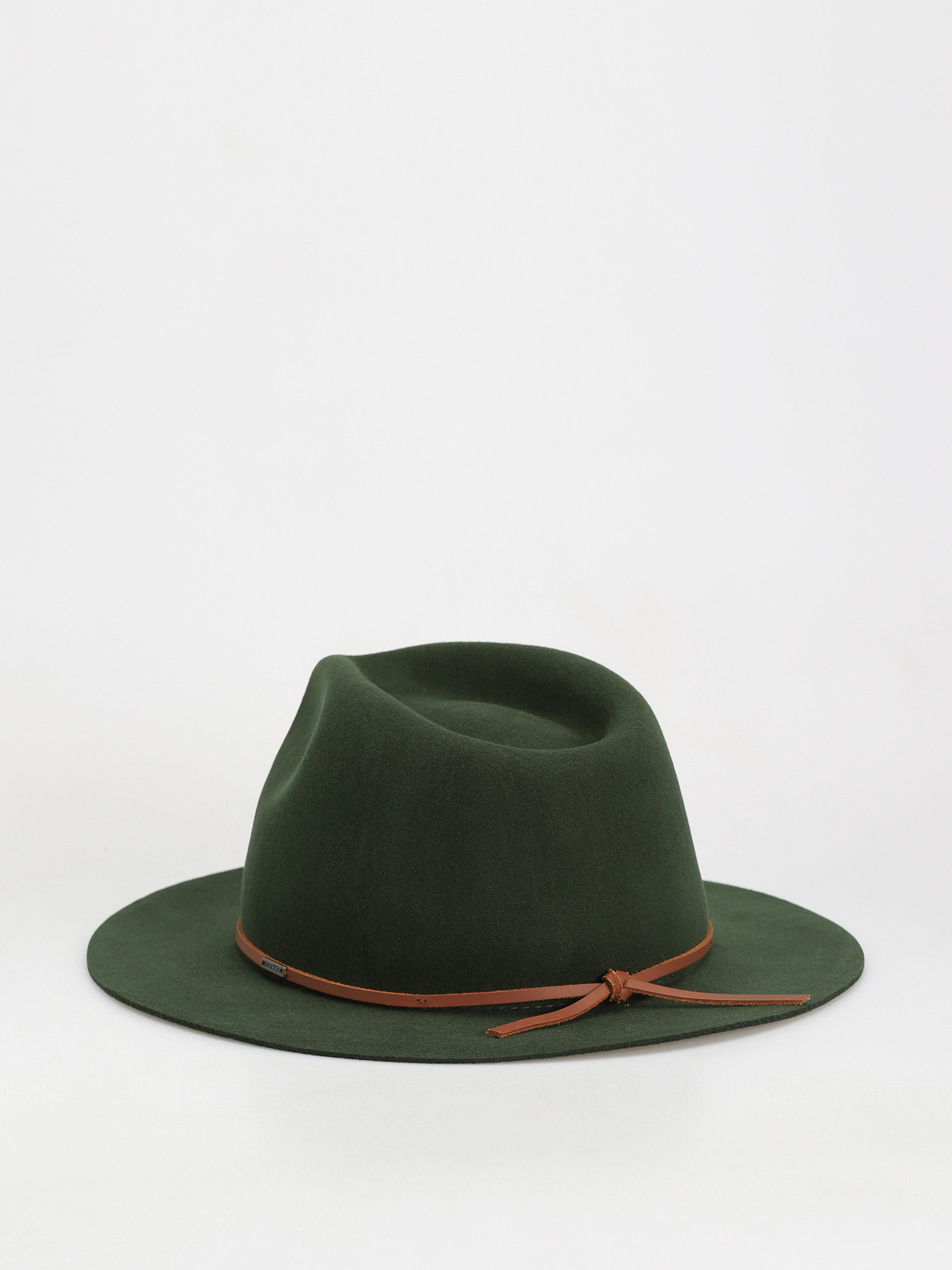 Шапка с периферия Brixton Wesley Fedora (moss)