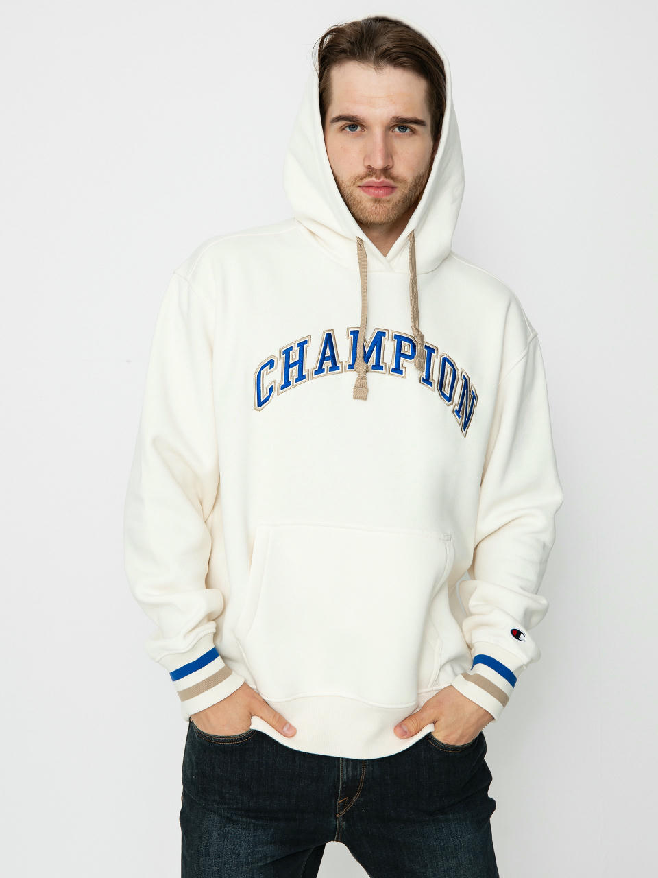 Суитшърт с качулка Champion Hooded Sweatshirt 219174 HD (wsw)