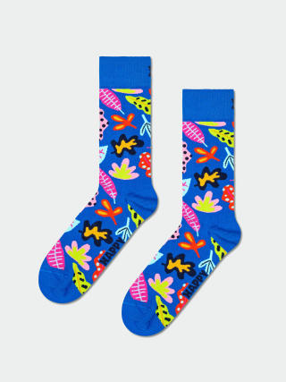 Чорапи Happy Socks Leaves (blue)
