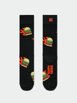 Чорапи Happy Socks Flaming Burger (black)