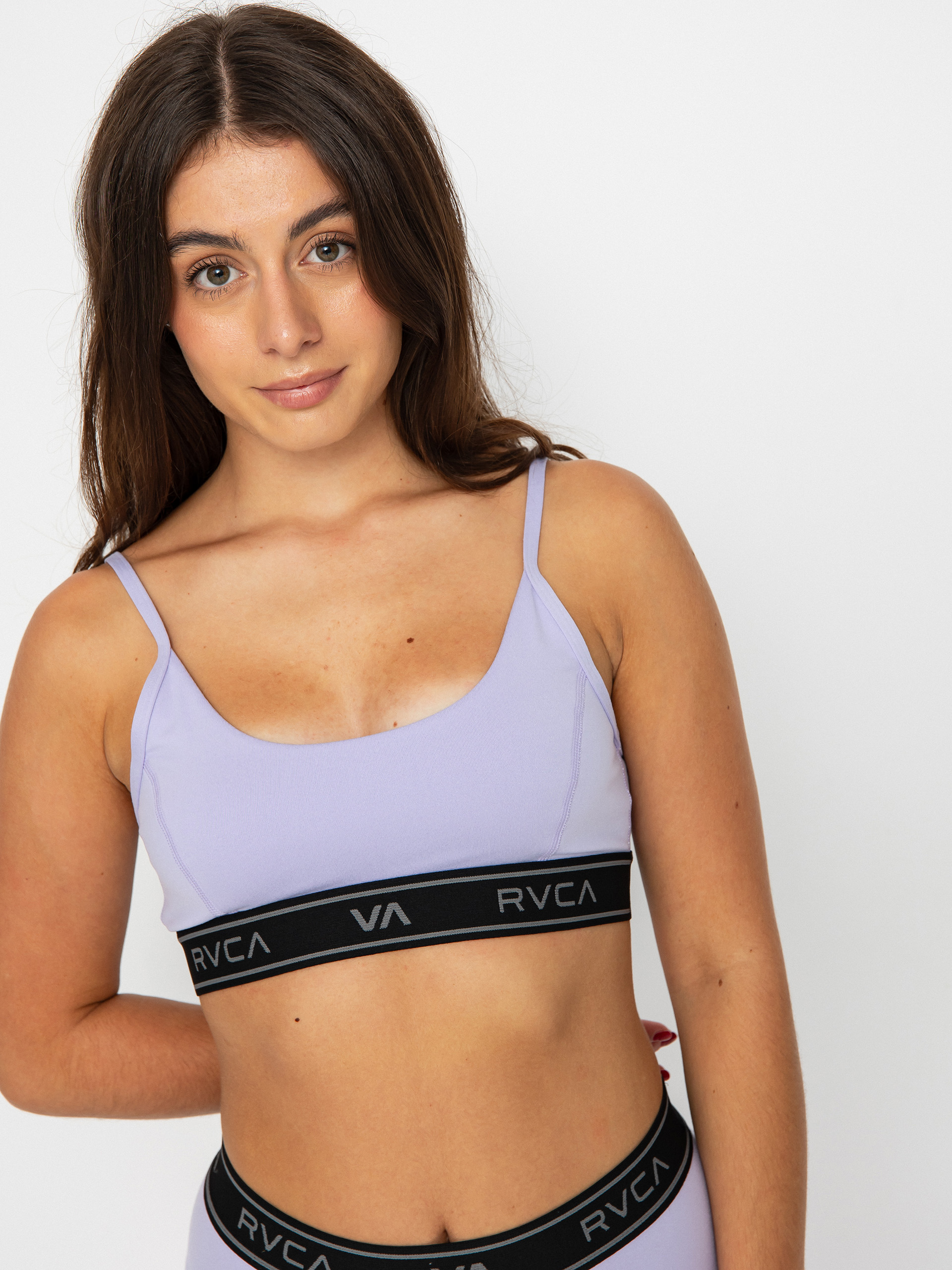 Бански RVCA Góra od bikini Base Bra Wmn (lavender)