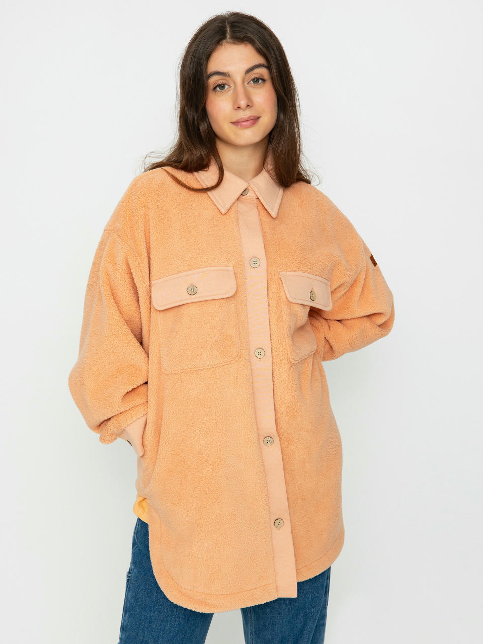 Яке Roxy Switch Up Sherpa Wmn (dusty coral)