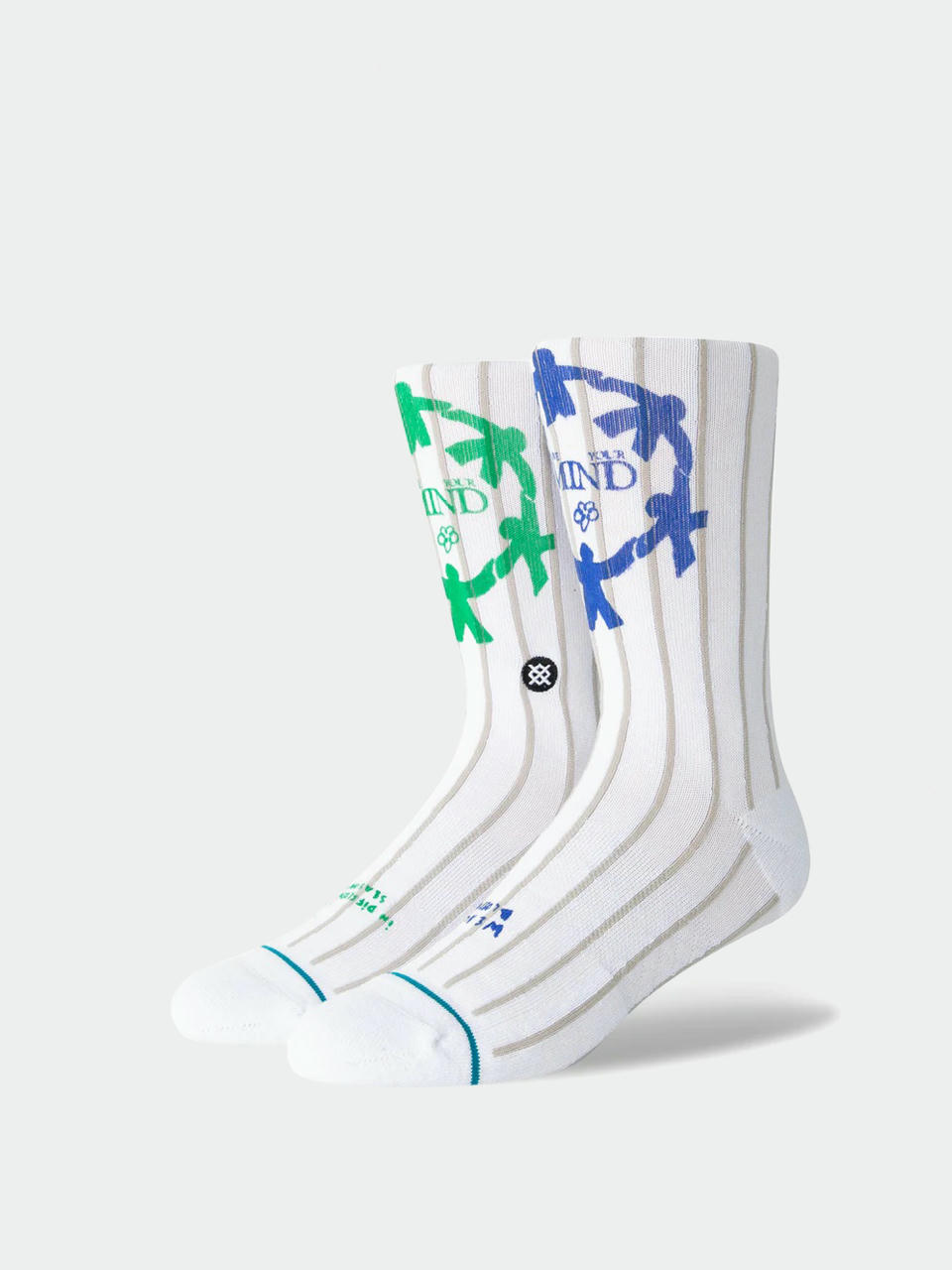 Чорапи Stance Love Your Mind (white)