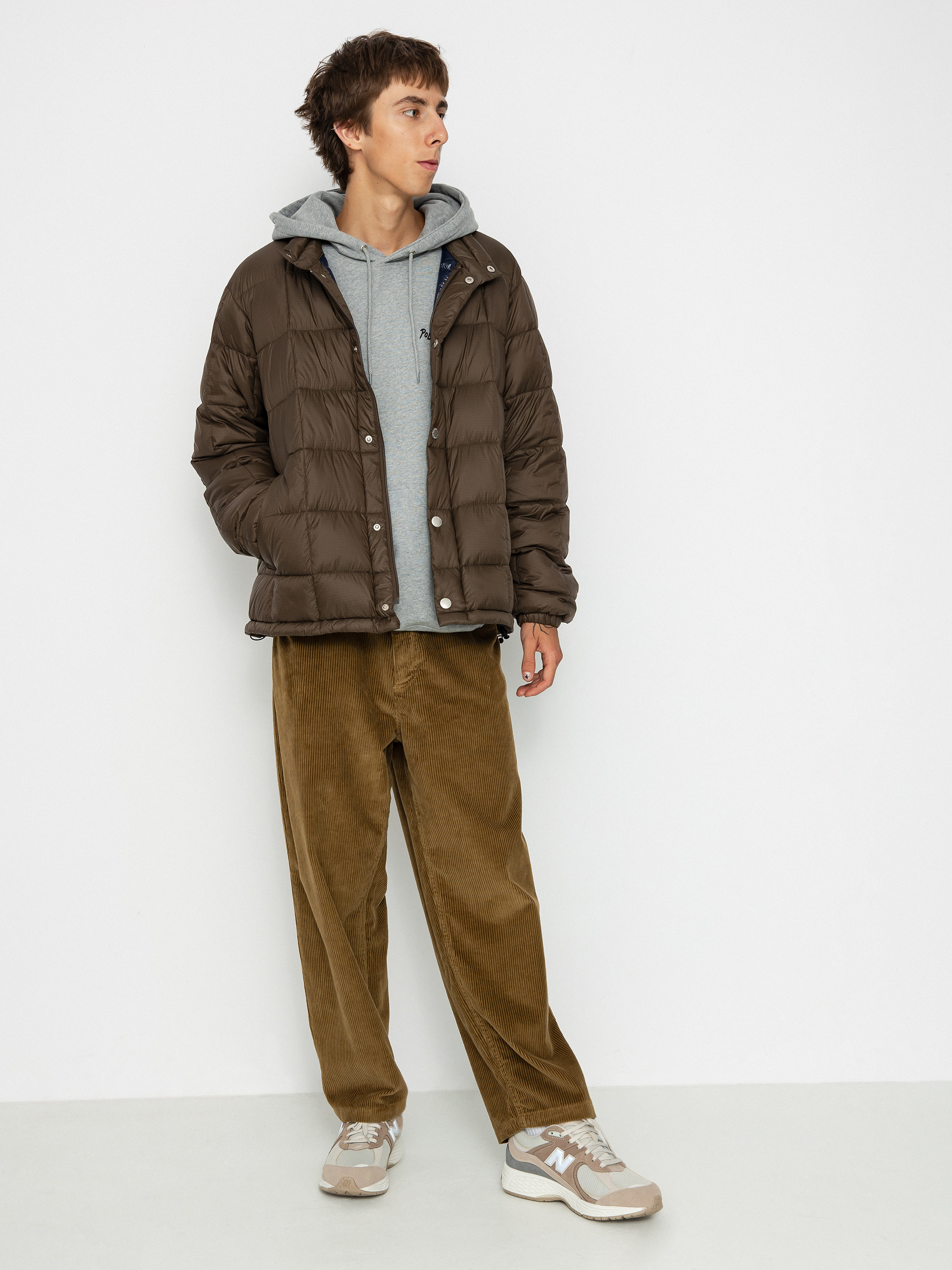 Яке Polar Skate Lightweight Puffer (brown)