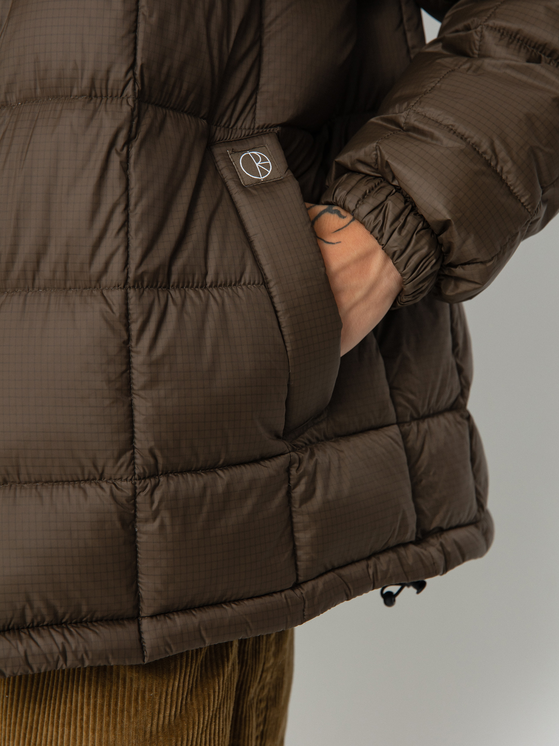 Яке Polar Skate Lightweight Puffer (brown)