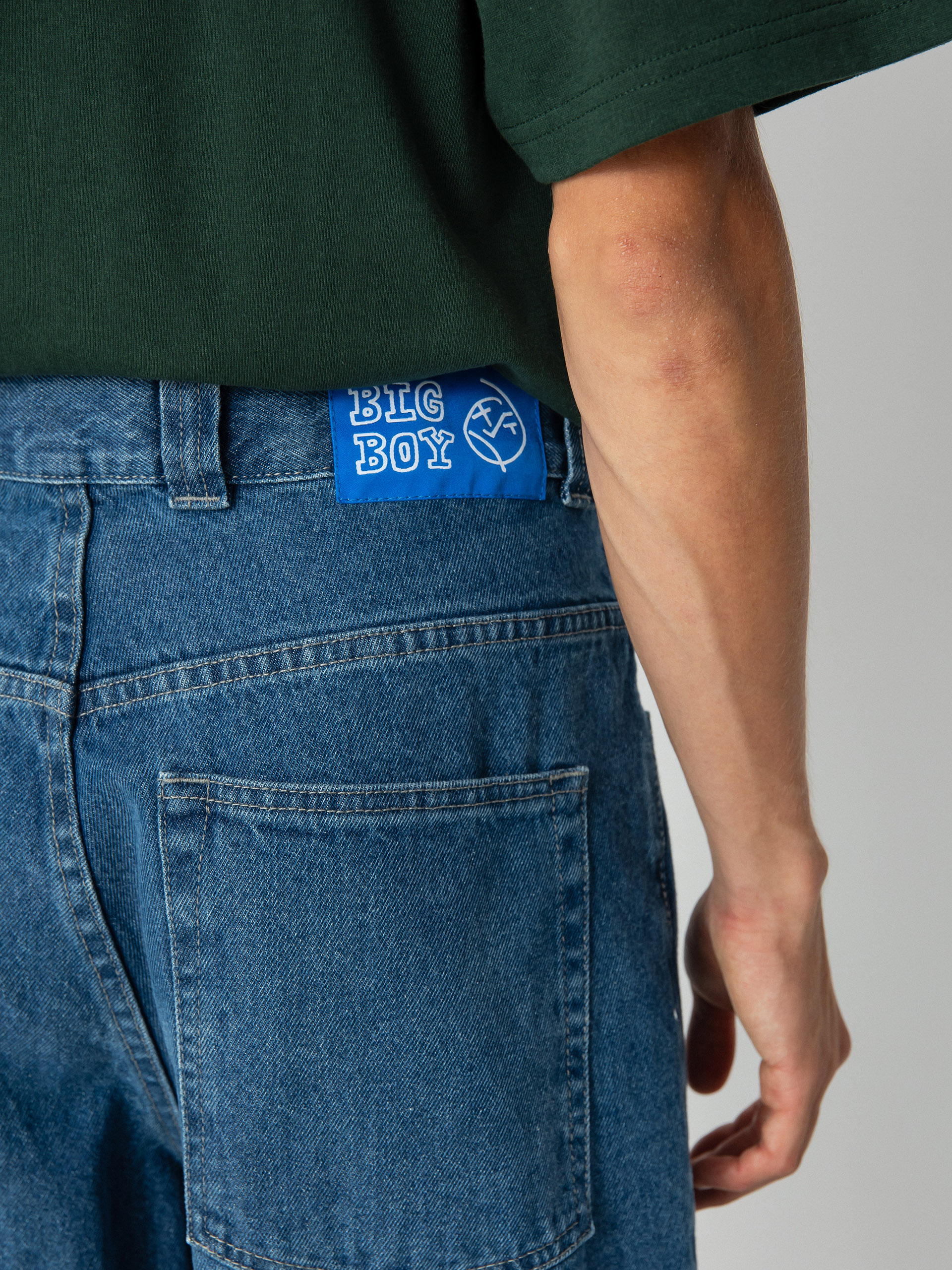 Панталони Polar Skate Big Boy Jeans (mid blue)