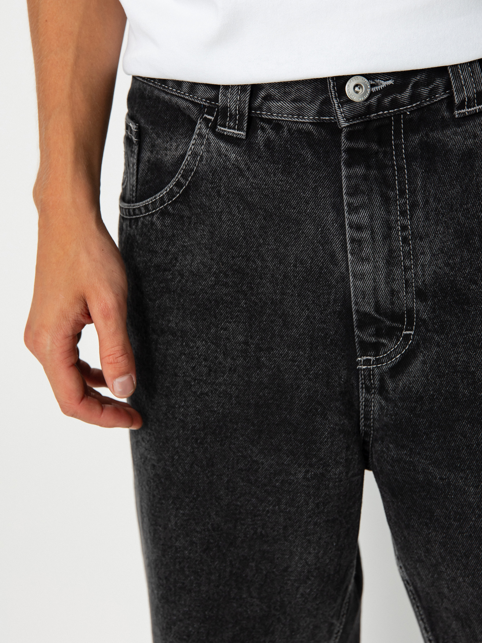 Панталони Polar Skate 93! Denim (silver black)