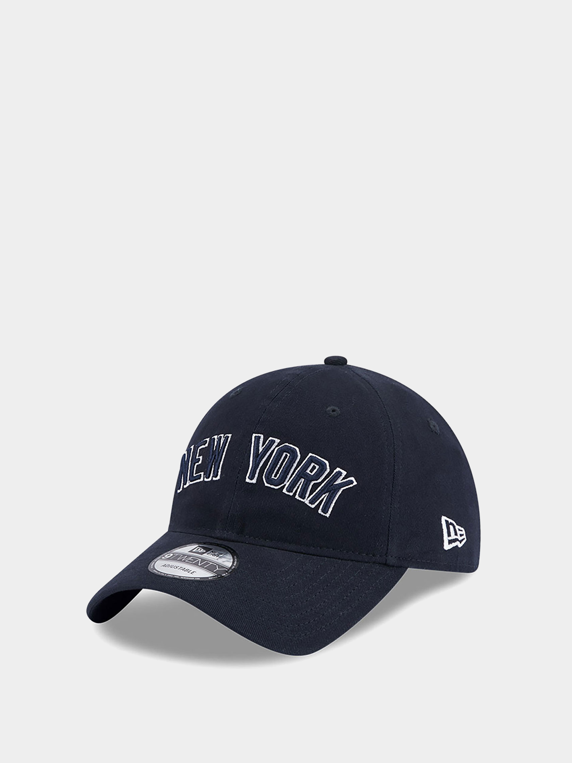 Шапка с козирка New Era Team Script 9Twenty New York Yankees (navy)