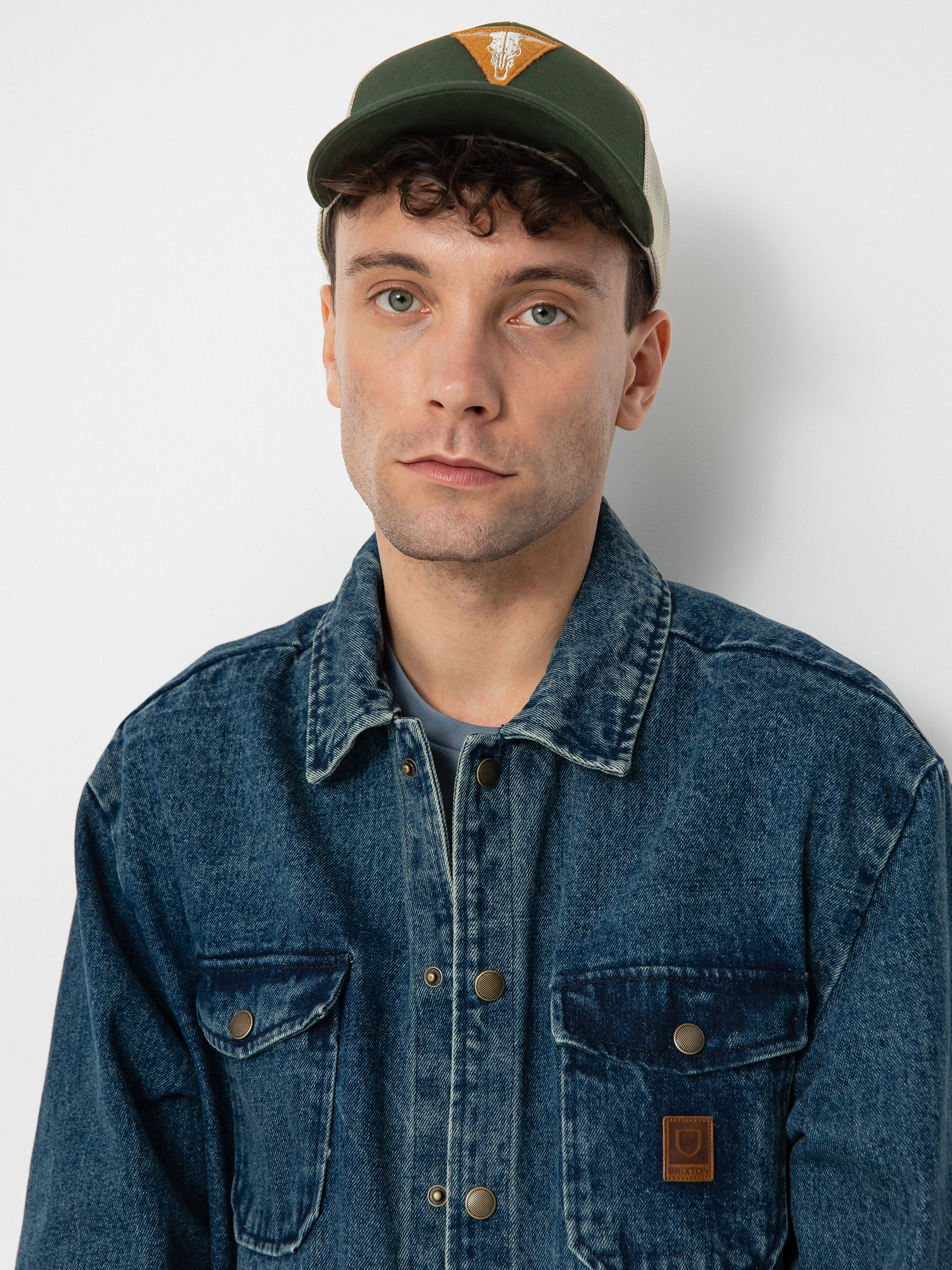 Яке Brixton Durham (medium wash indigo)