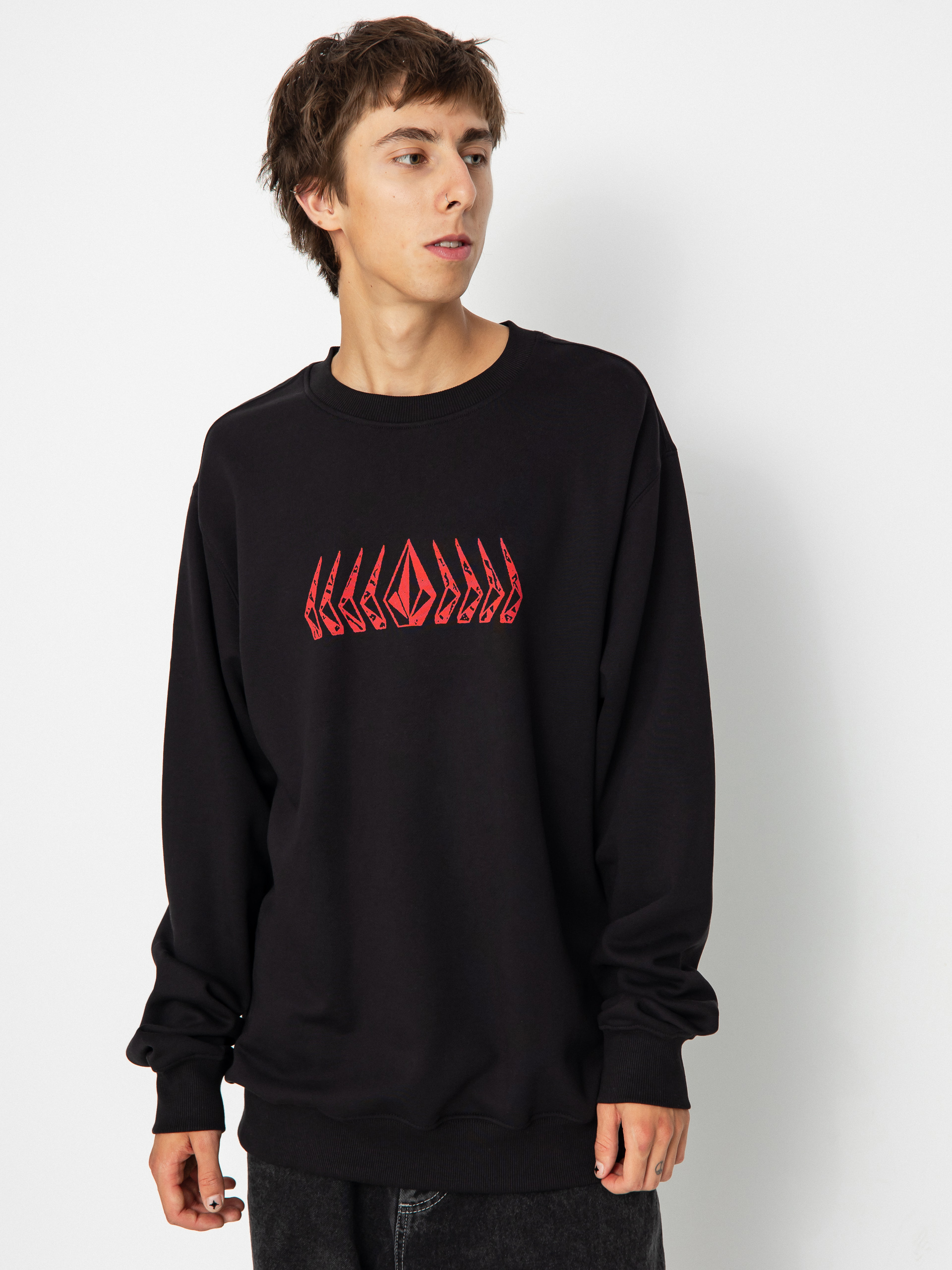 Суитшърт Volcom Watanite Crew (black)