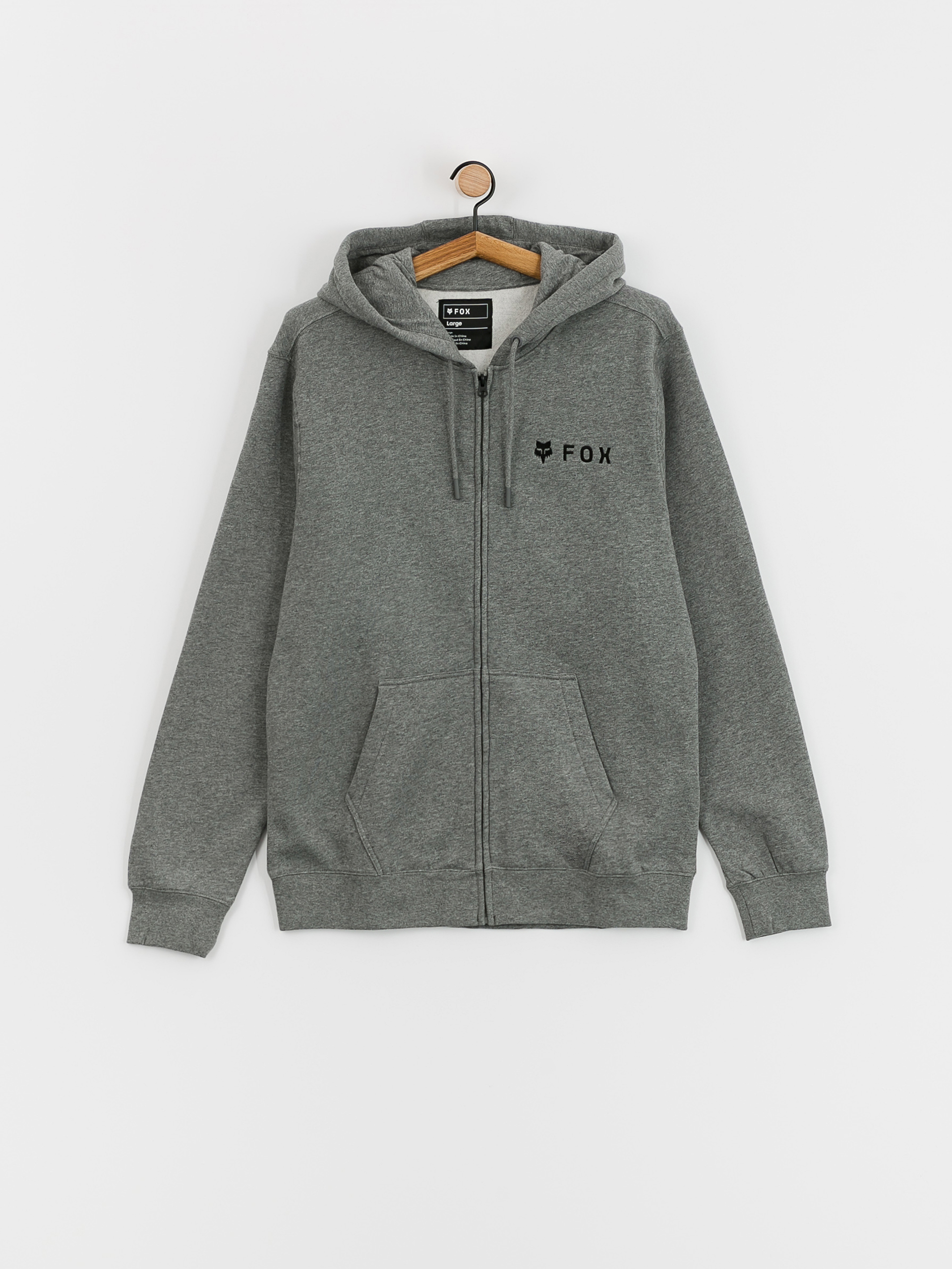 Суитшърт с качулка Fox Absolute HD (heather/graphite)