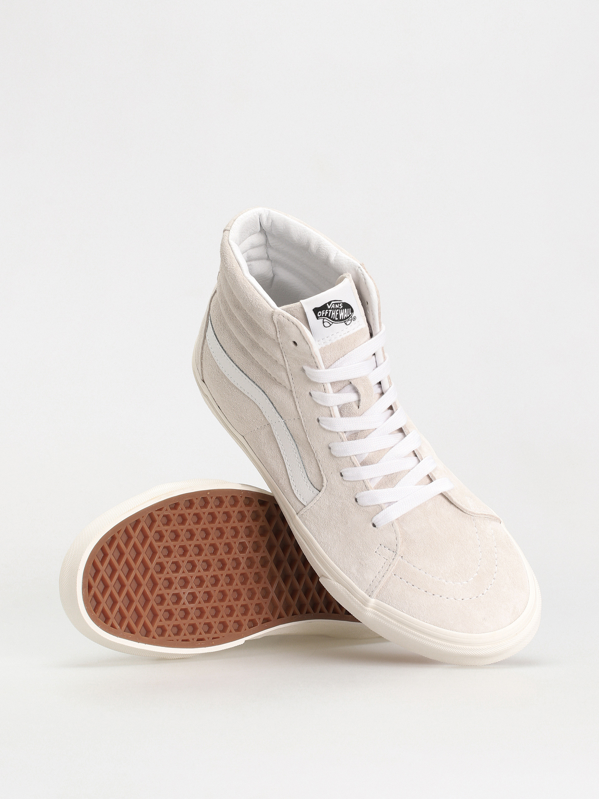 Обувки Vans Sk8 Hi (pig suede blanc de blanc)