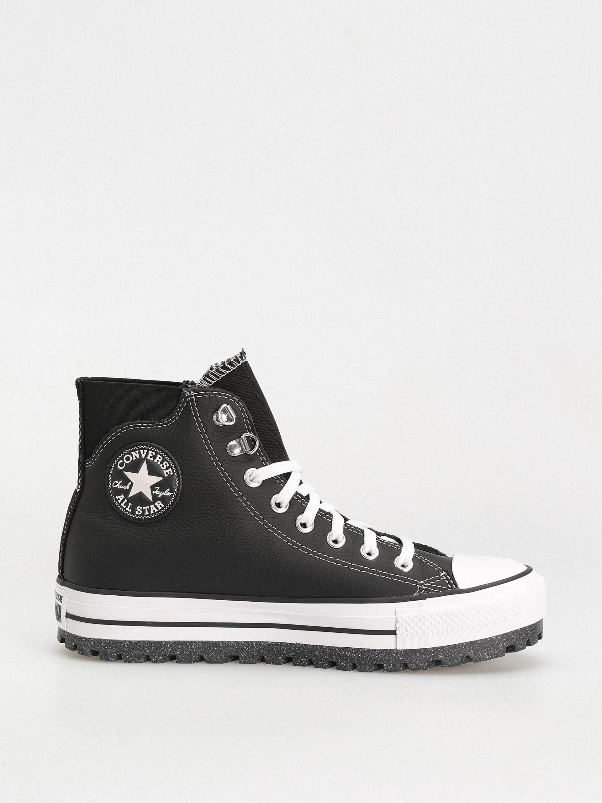u041eu0431u0443u0432u043au0438 Converse Chuck Taylor City Trek Wp Hi (black/white/silver)