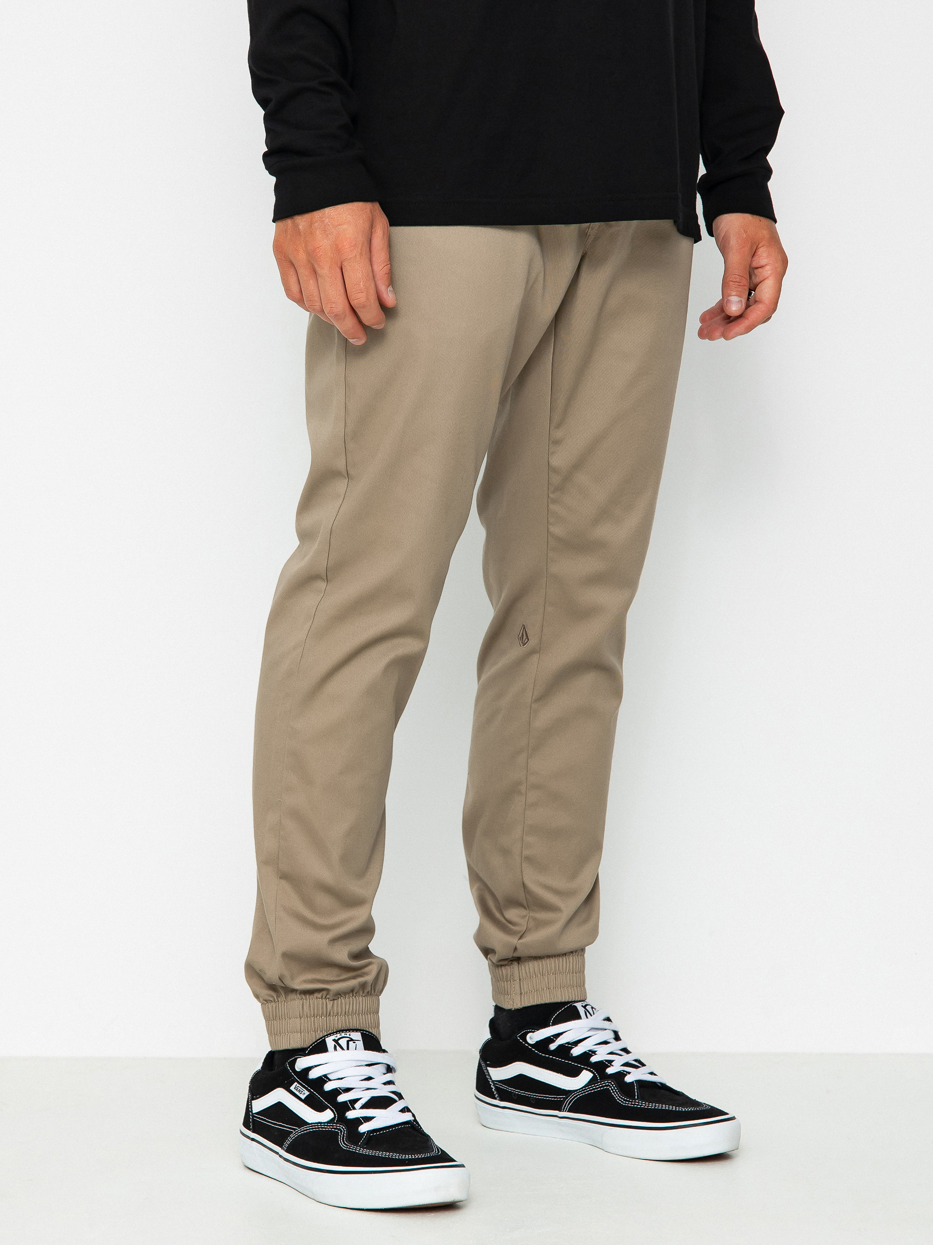 Панталони Volcom Frickin Slim Jogger (khaki)
