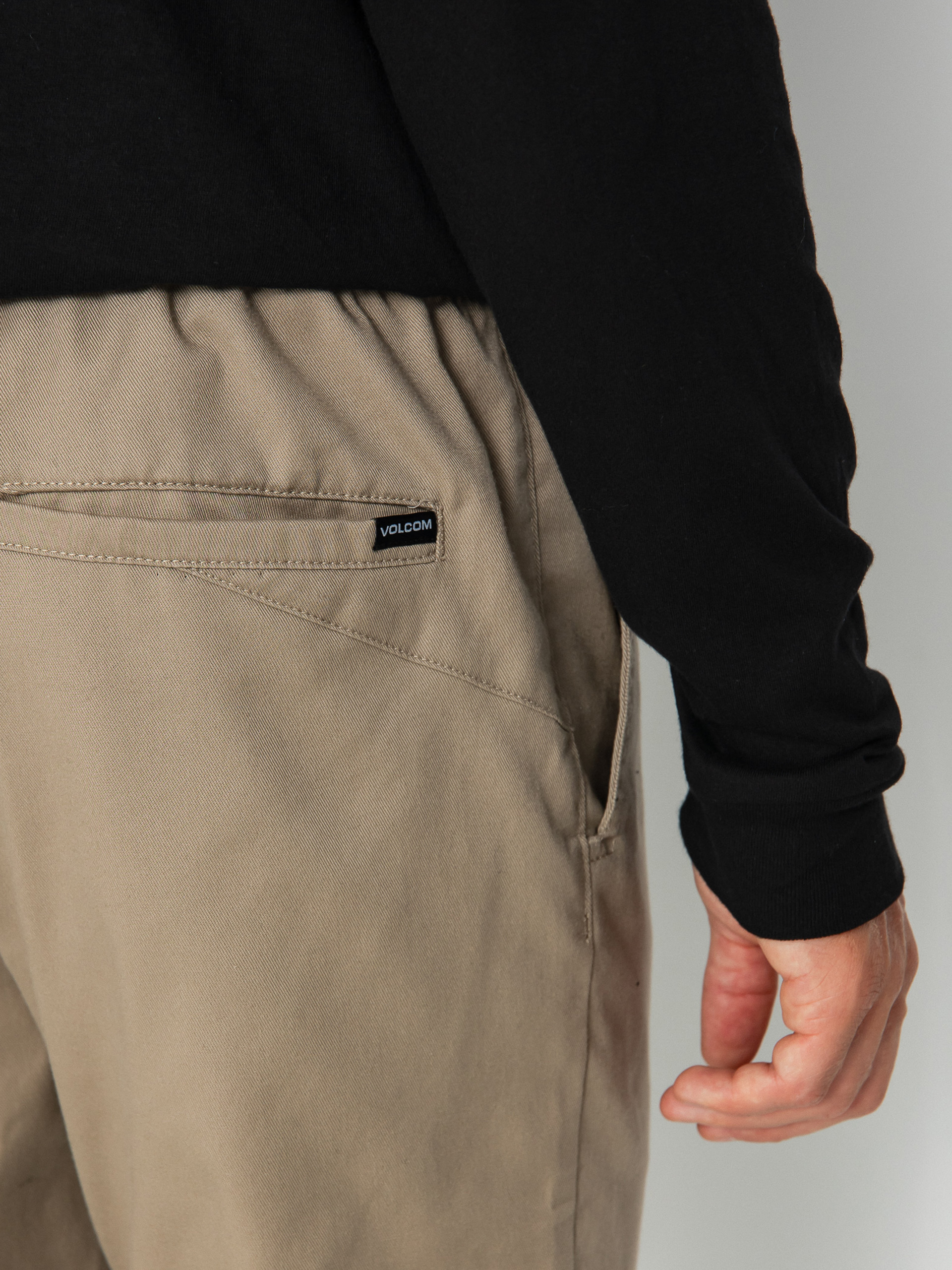 Панталони Volcom Frickin Slim Jogger (khaki)