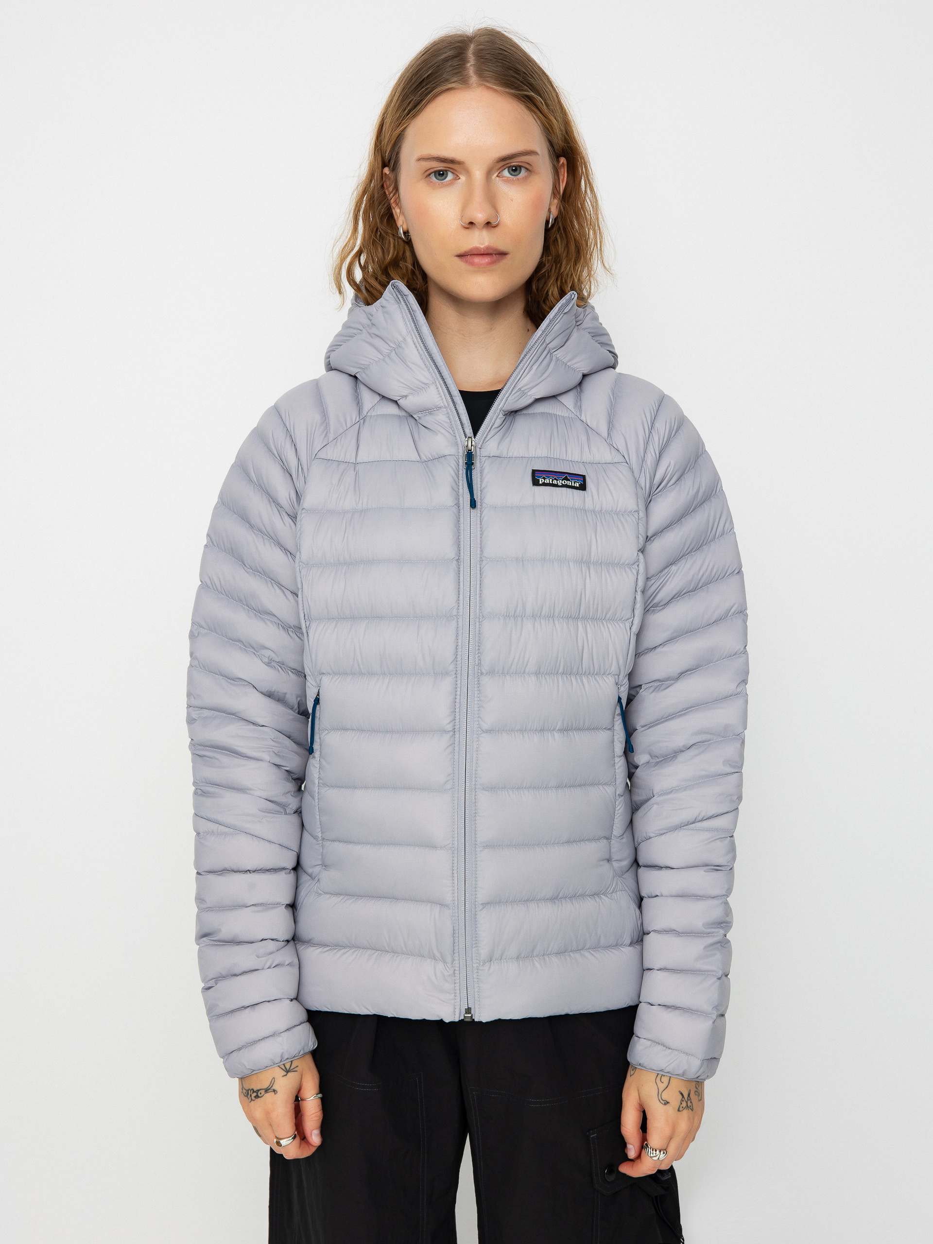 Яке Patagonia Down Sweater Hoody Wmn (herring grey)