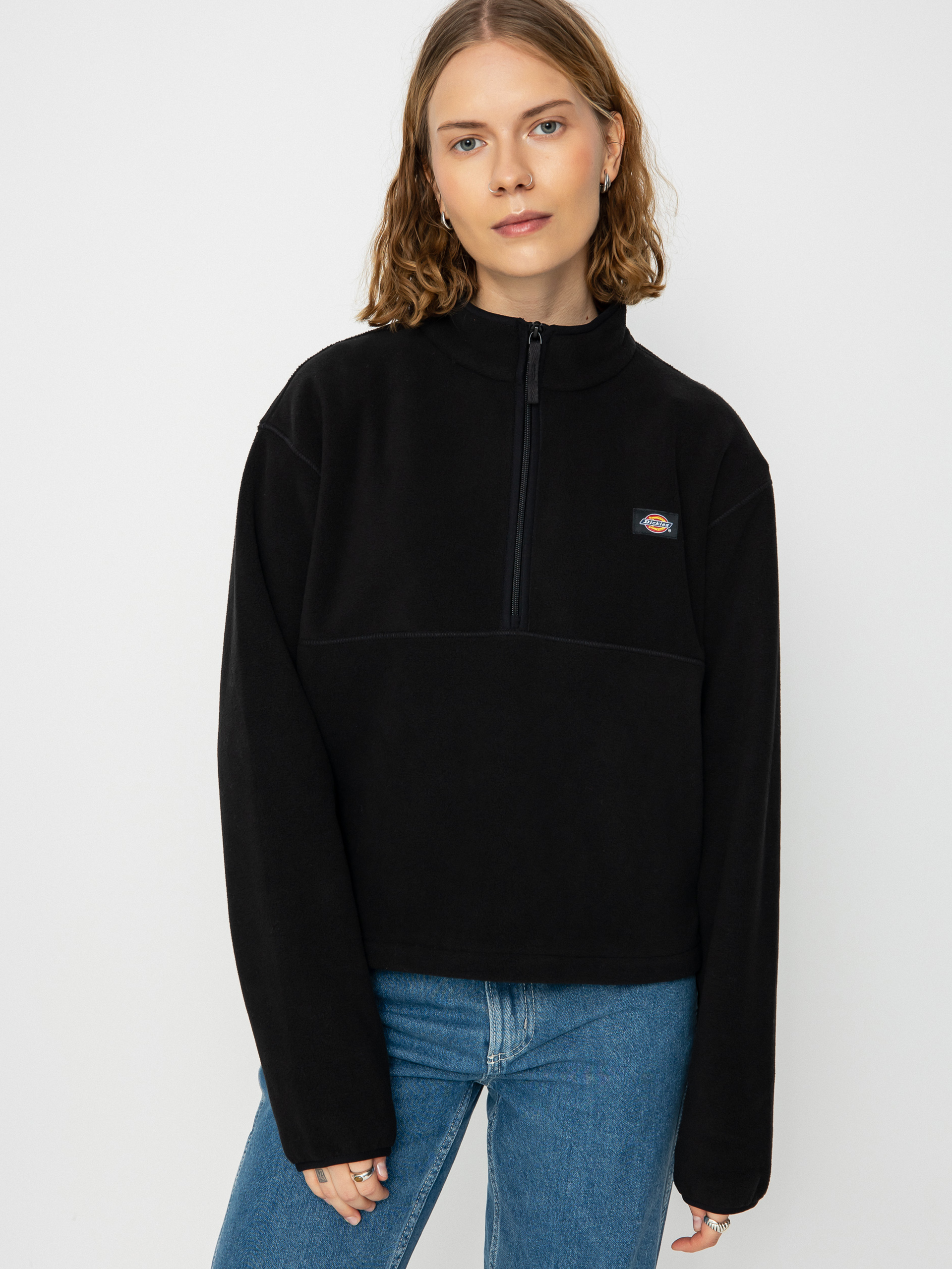 Поларени суитшърти Dickies Louisburg Wmn (black)