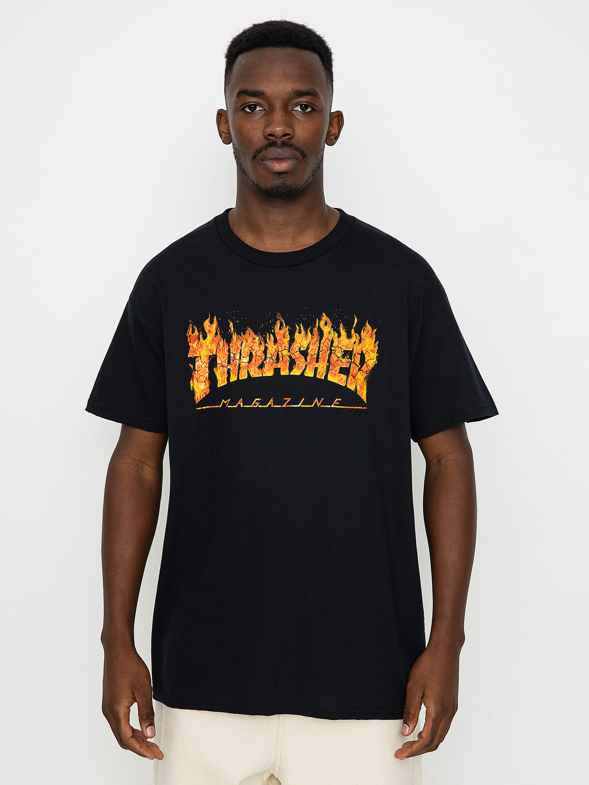 Тениска Thrasher Inferno (black)