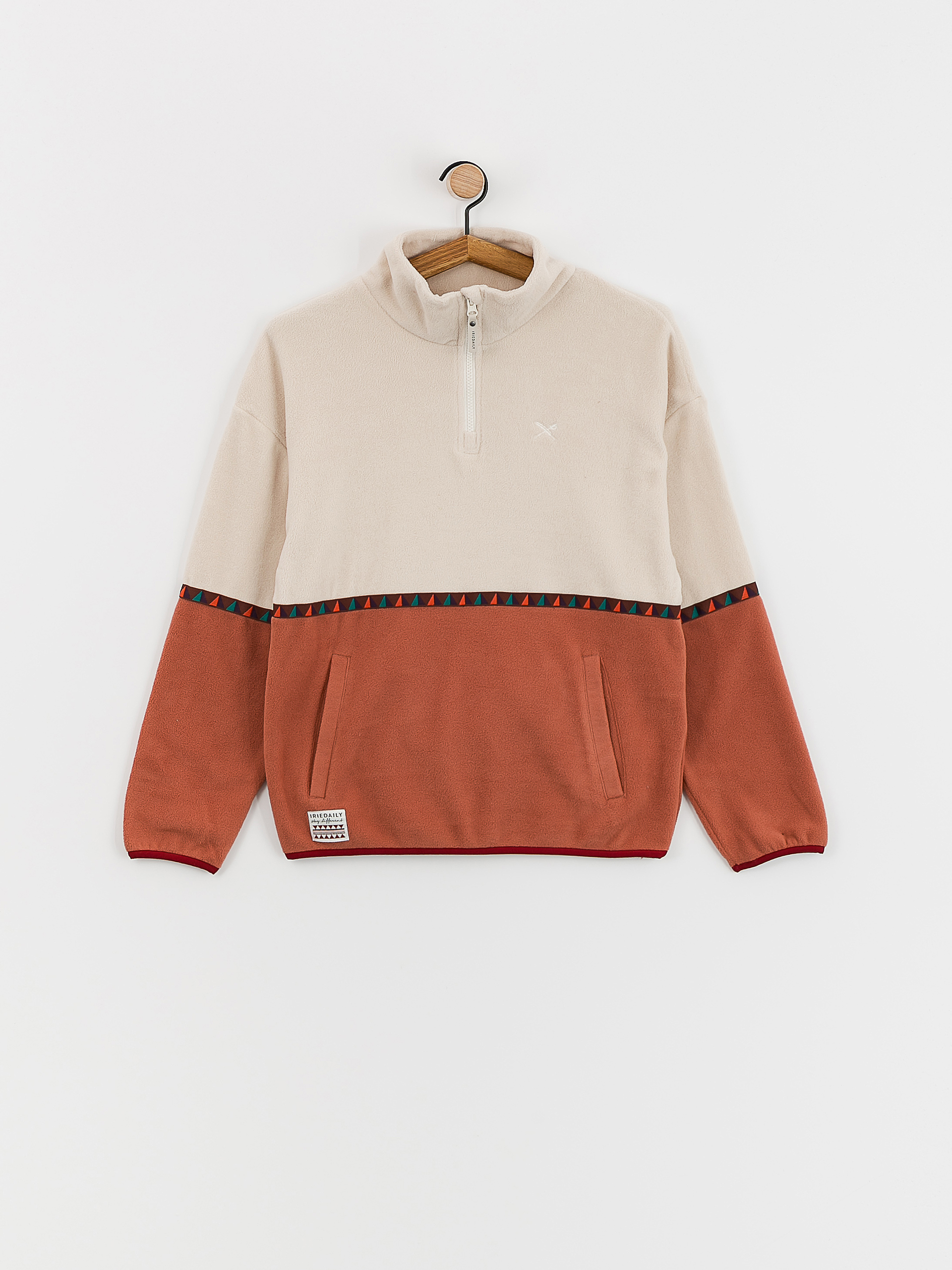 Дамски Поларени суитшърти Iriedaily Holina (cedar wood)