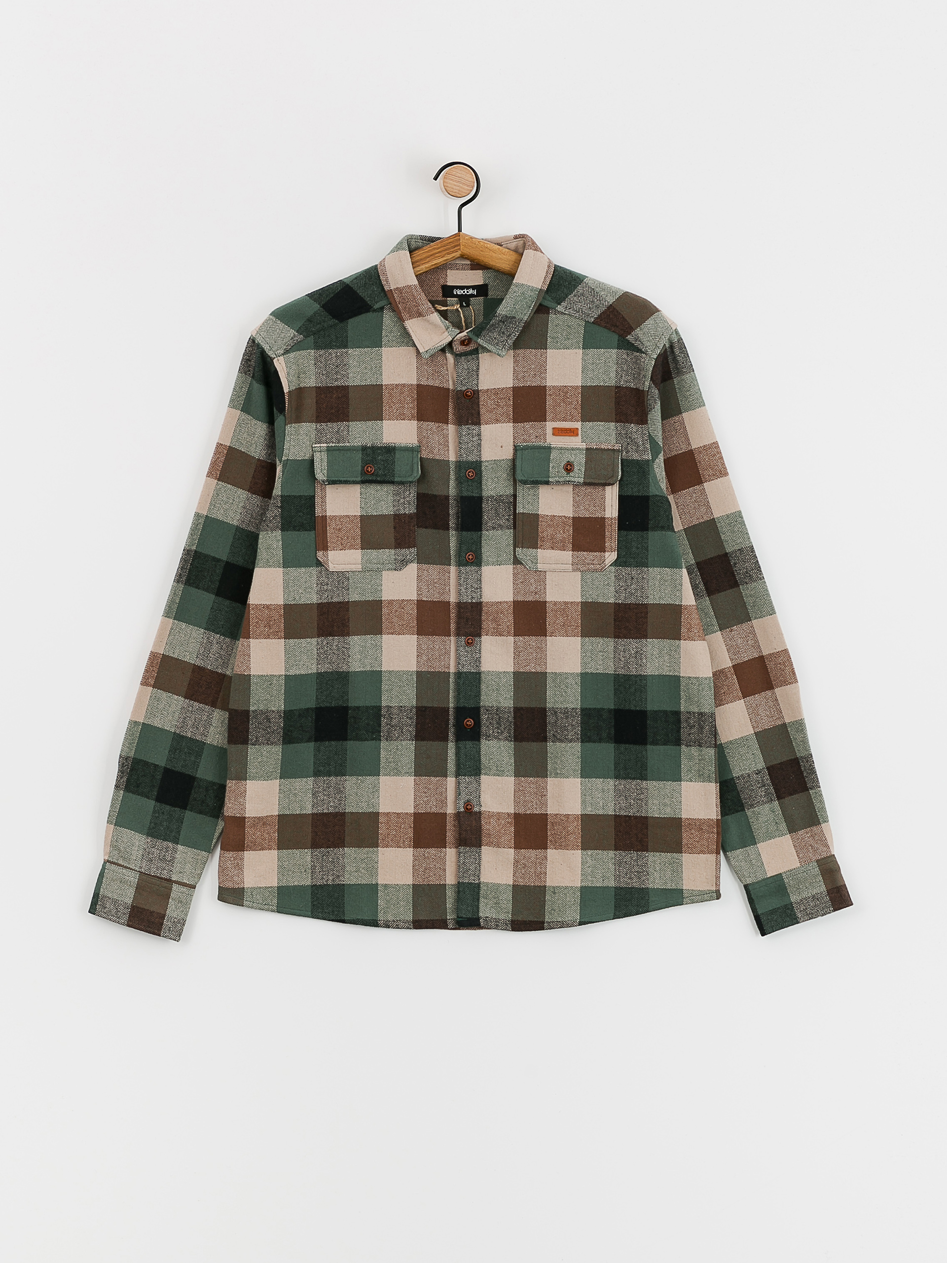 Риза Iriedaily Lumber Fella (jungle green)