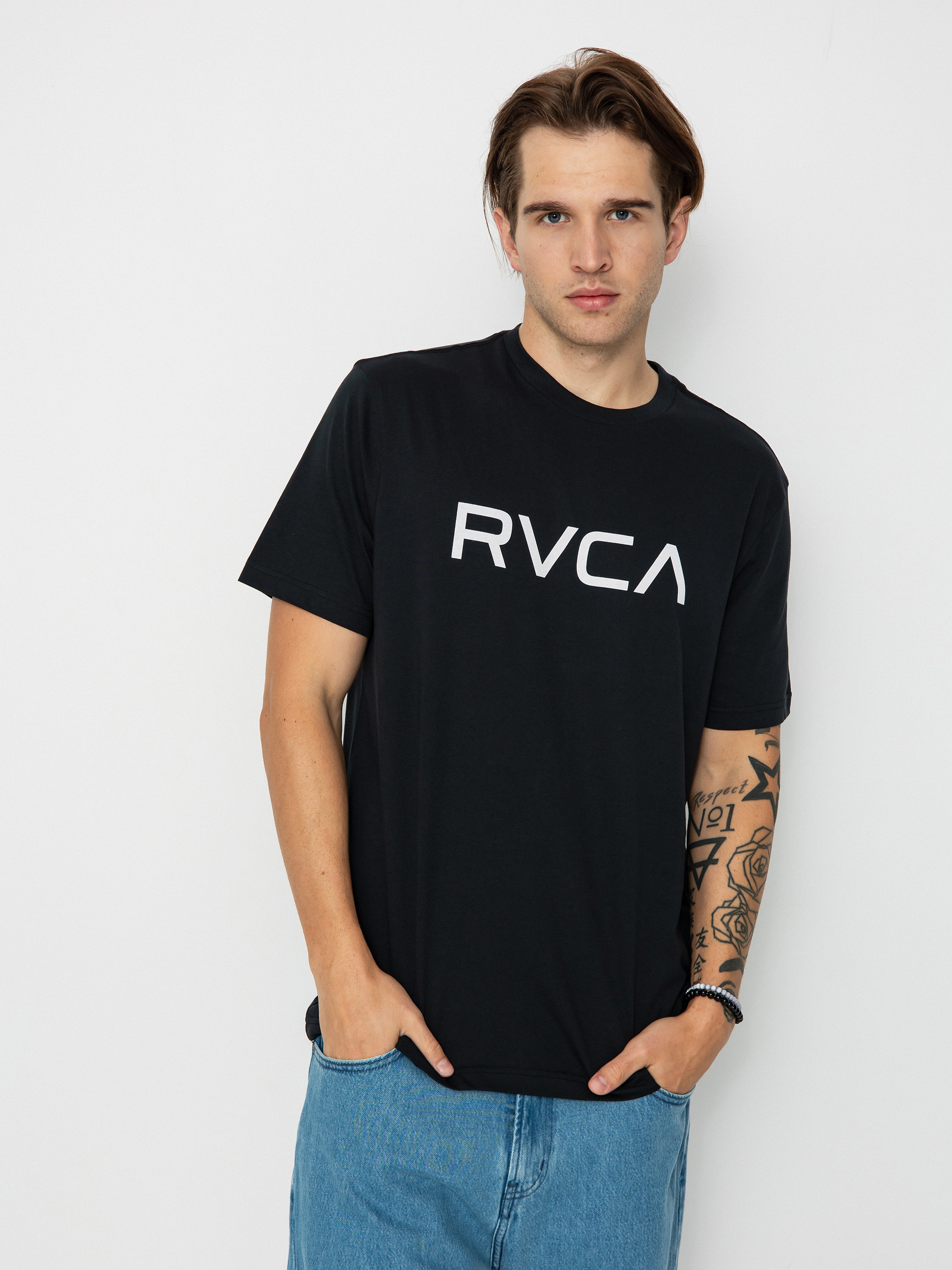 Тениска RVCA Big Rvca (black)