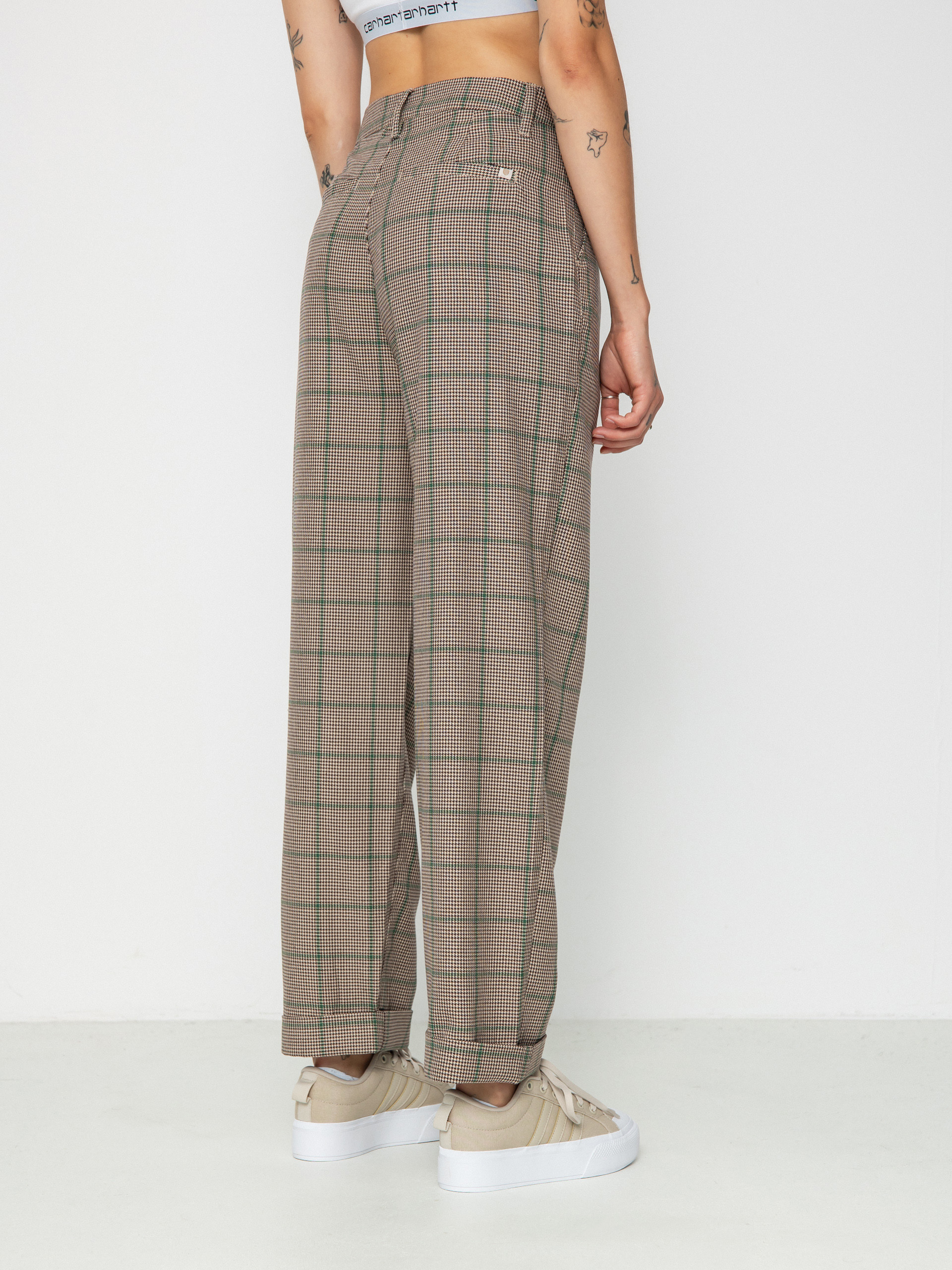 Панталони Brixton Victory Trouser Wmn (sesame/seal brown)
