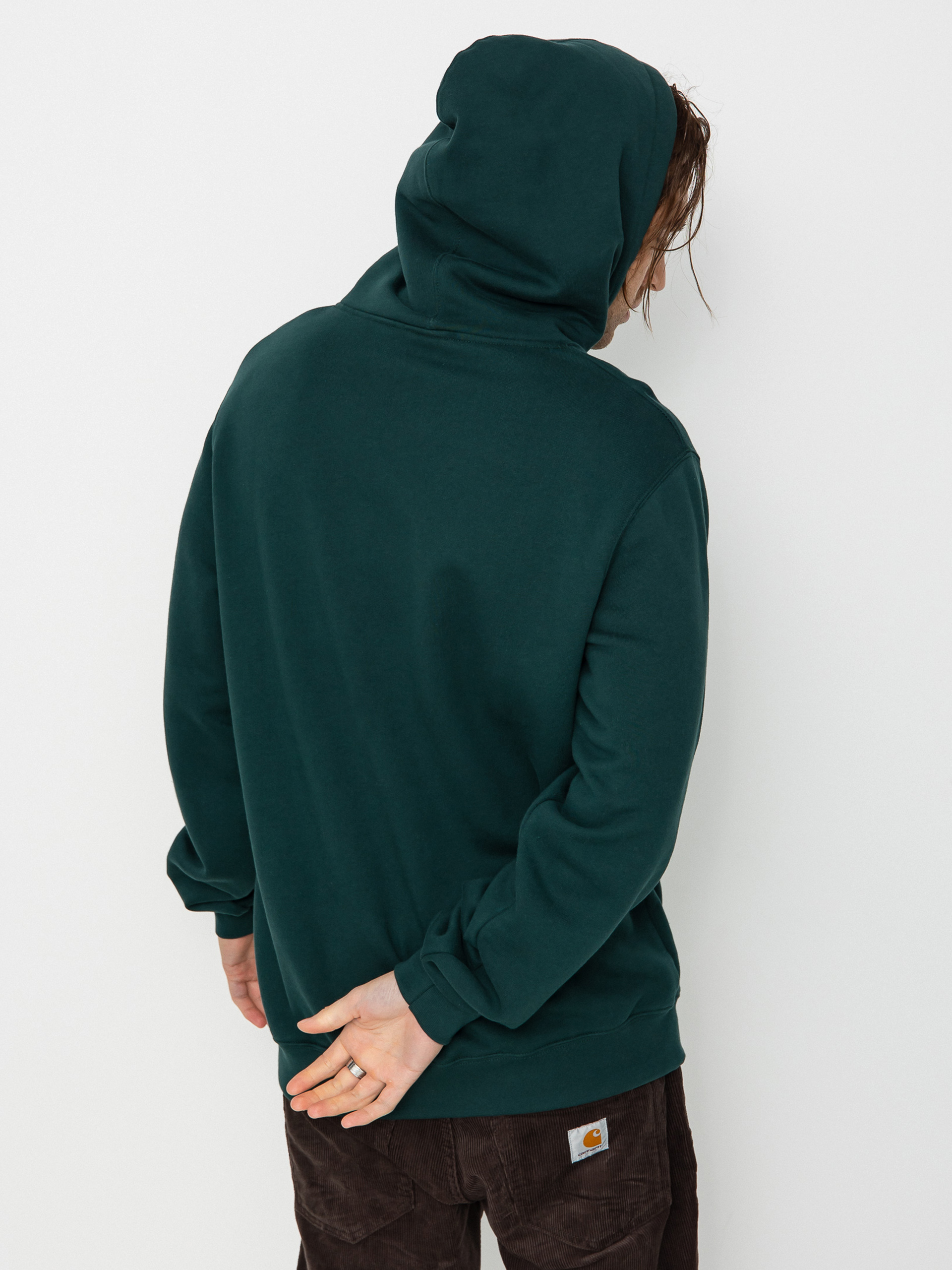 Суитшърт с качулка Iriedaily Mini Flag 2 HD (night forest)