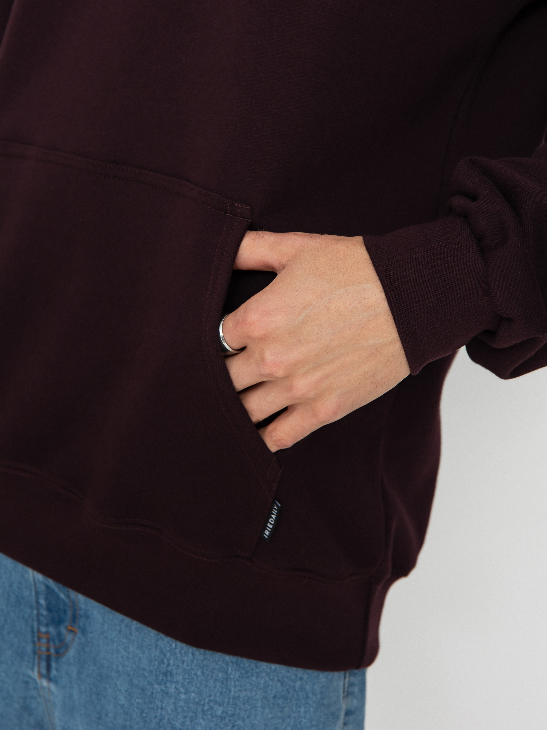 Суитшърт с качулка Iriedaily Peaceride HD (nightfall)