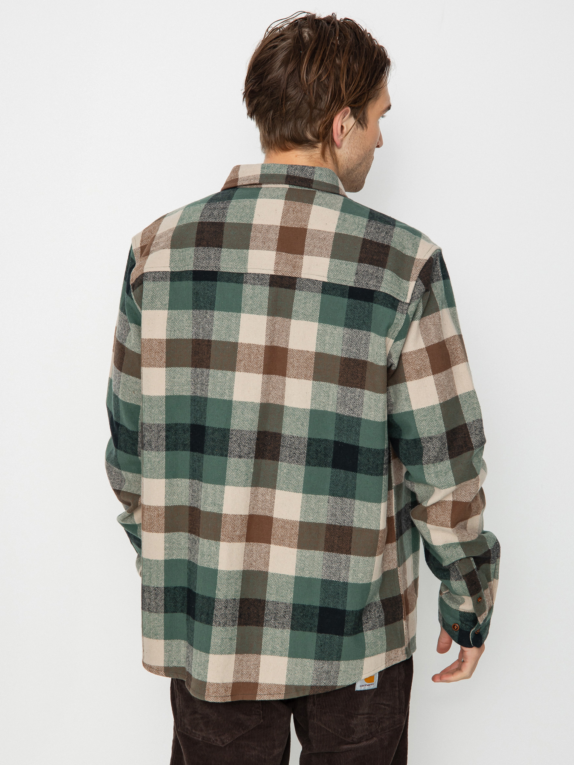 Риза Iriedaily Lumber Fella (jungle green)