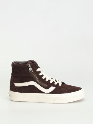 Обувки Vans Sk8 Hi Reissue Side Zip (cozy hug dark brown)