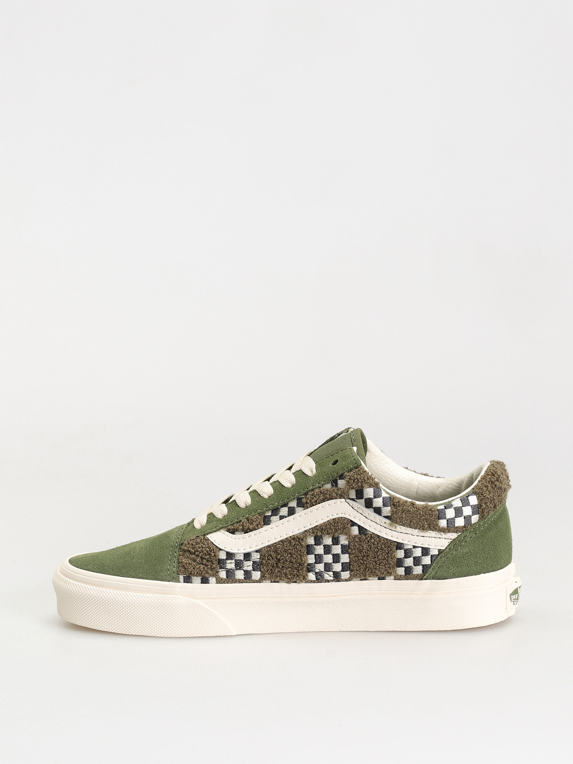 Обувки Vans Old Skool (tufted check loden green)