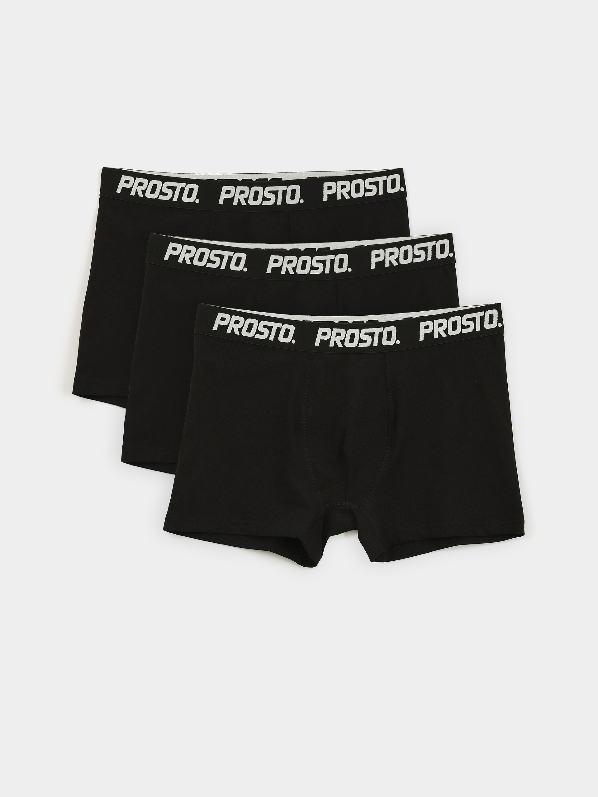 Бельо Prosto Boxers 3pack (black)