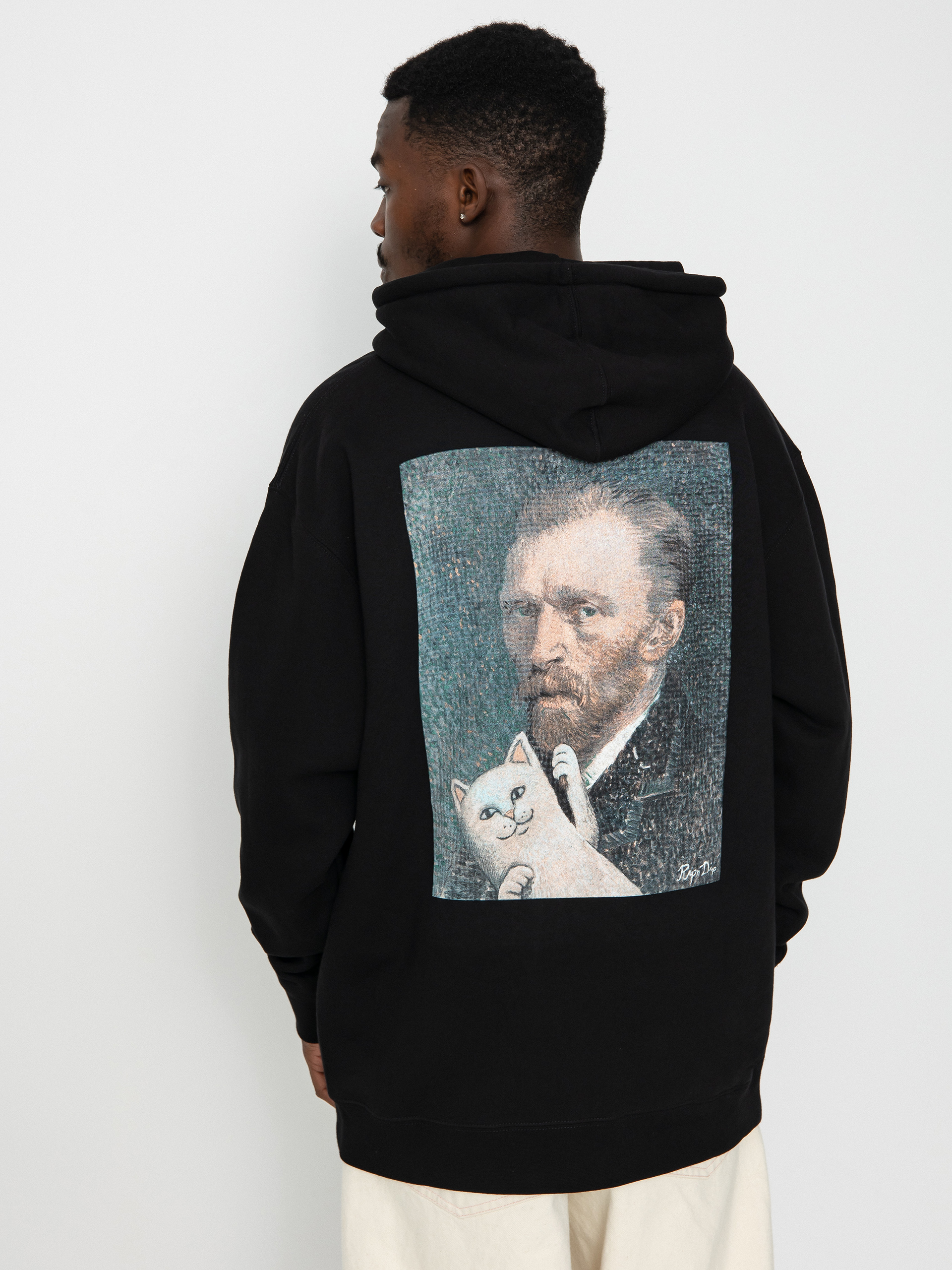 Суитшърт с качулка RipNDip Van Nermal HD