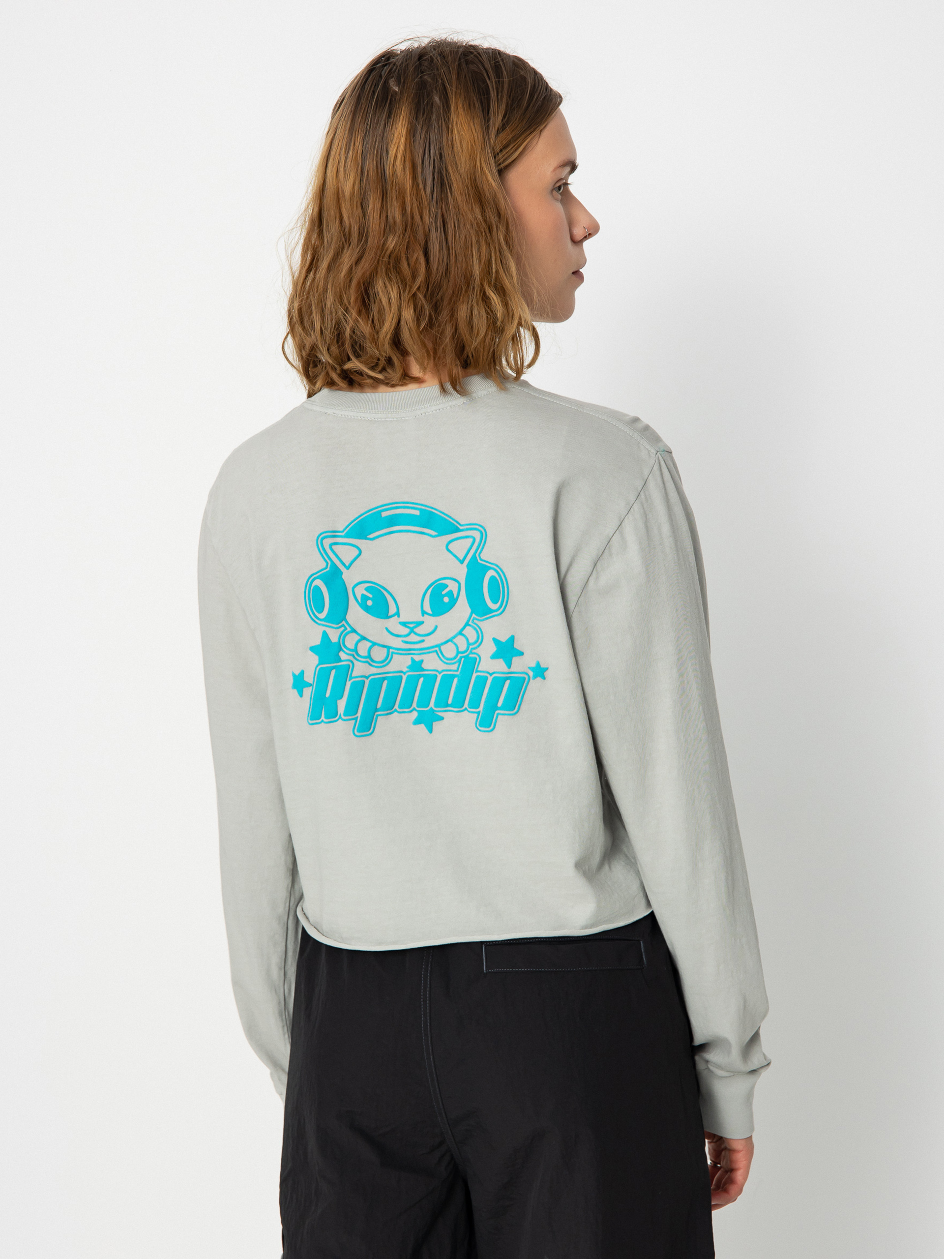 Блузи RipNDip Kawaii Nerm Cropped Wmn (grey)