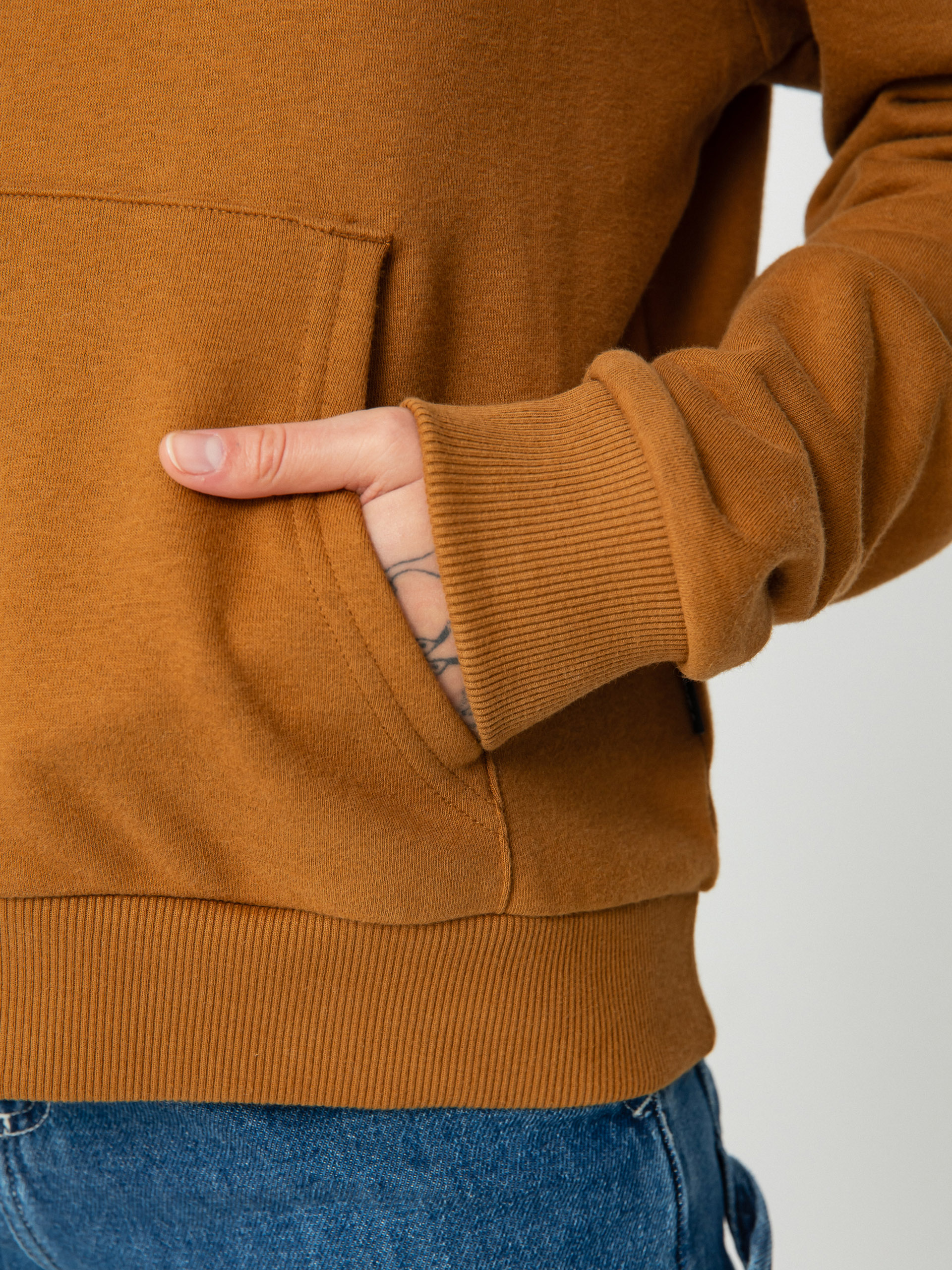 Суитшърт RVCA So Fly Wmn (workwear brown)