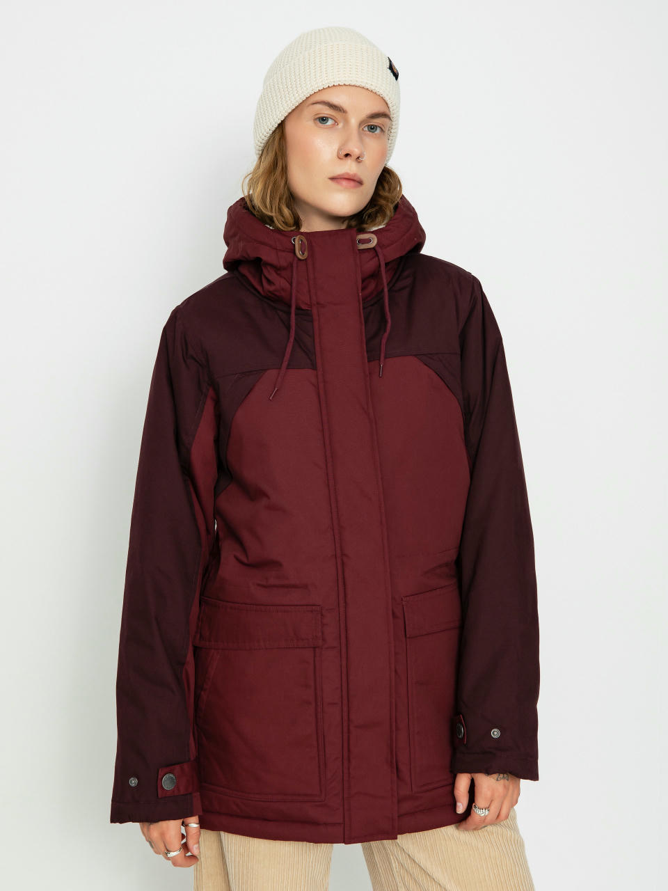 Яке Iriedaily Mountie Wmn (maroon)