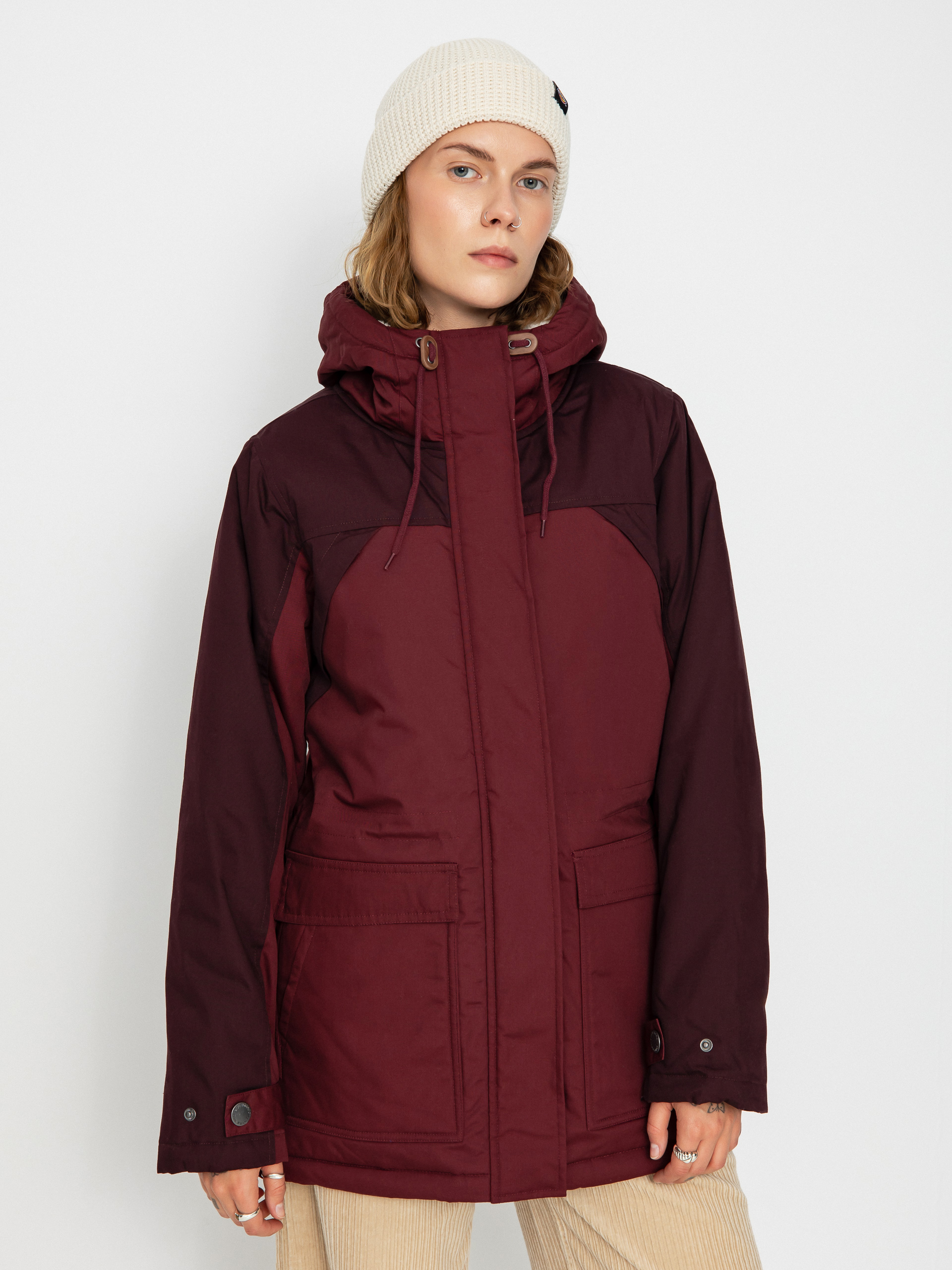 Яке Iriedaily Mountie Wmn (maroon)