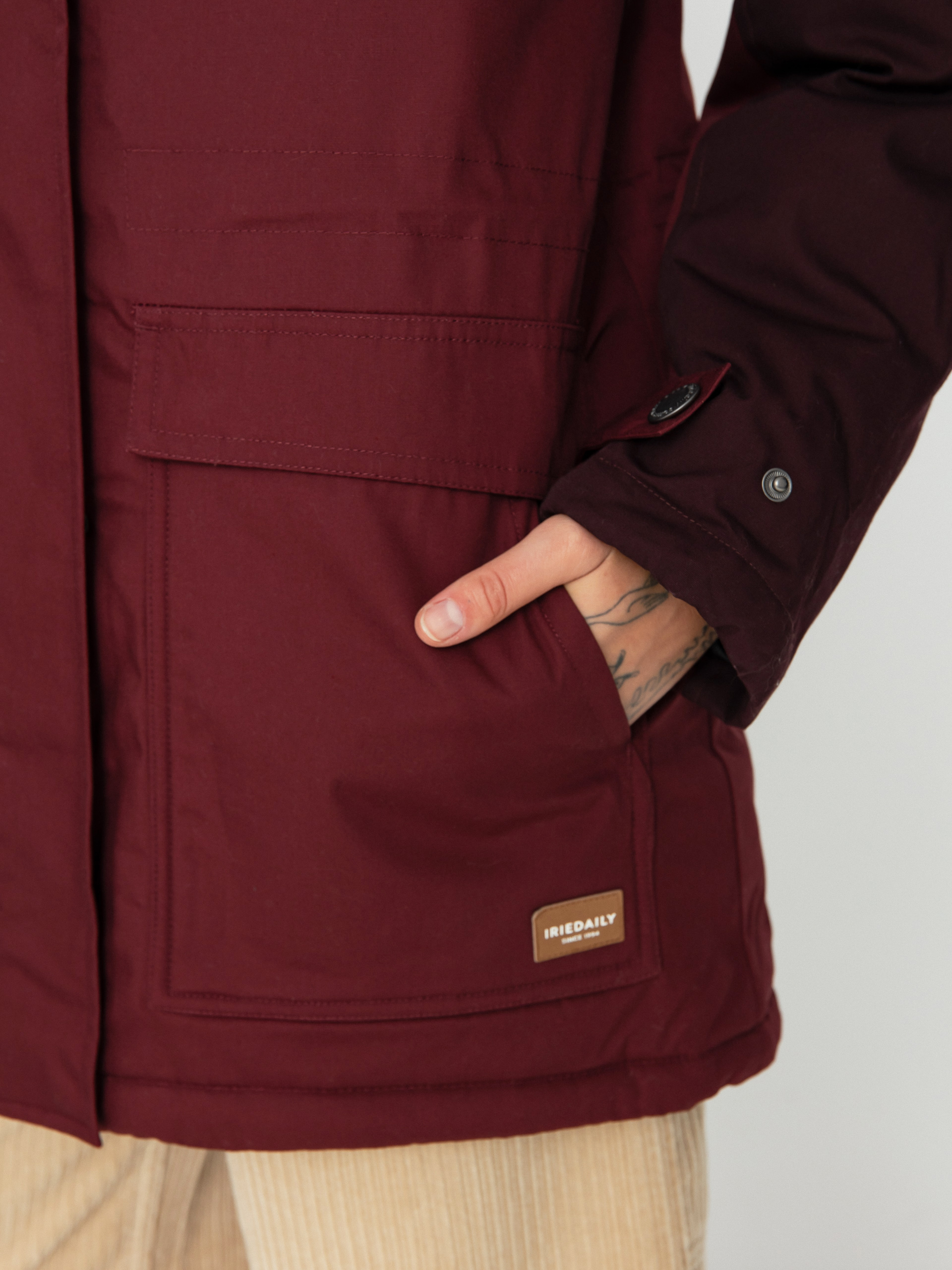 Яке Iriedaily Mountie Wmn (maroon)