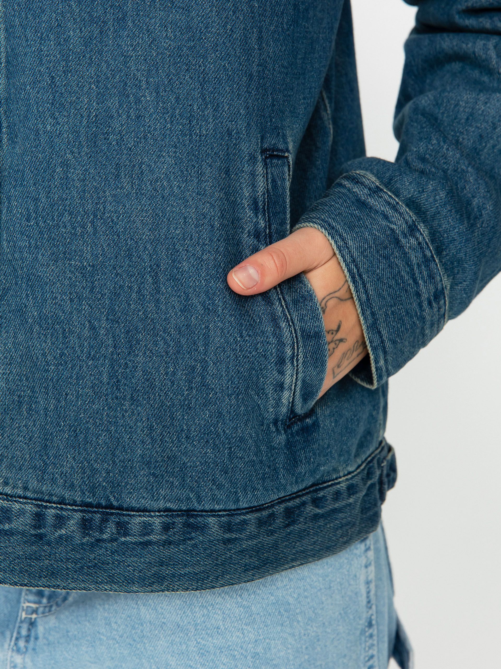 Яке Brixton Cable Embroidered Wmn (two tone indigo)