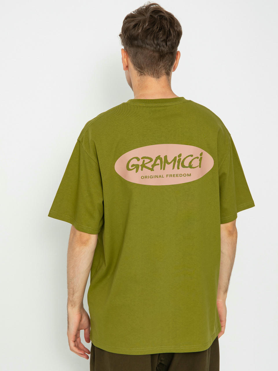 Тениска Gramicci Original Freedom Oval (pistachio)