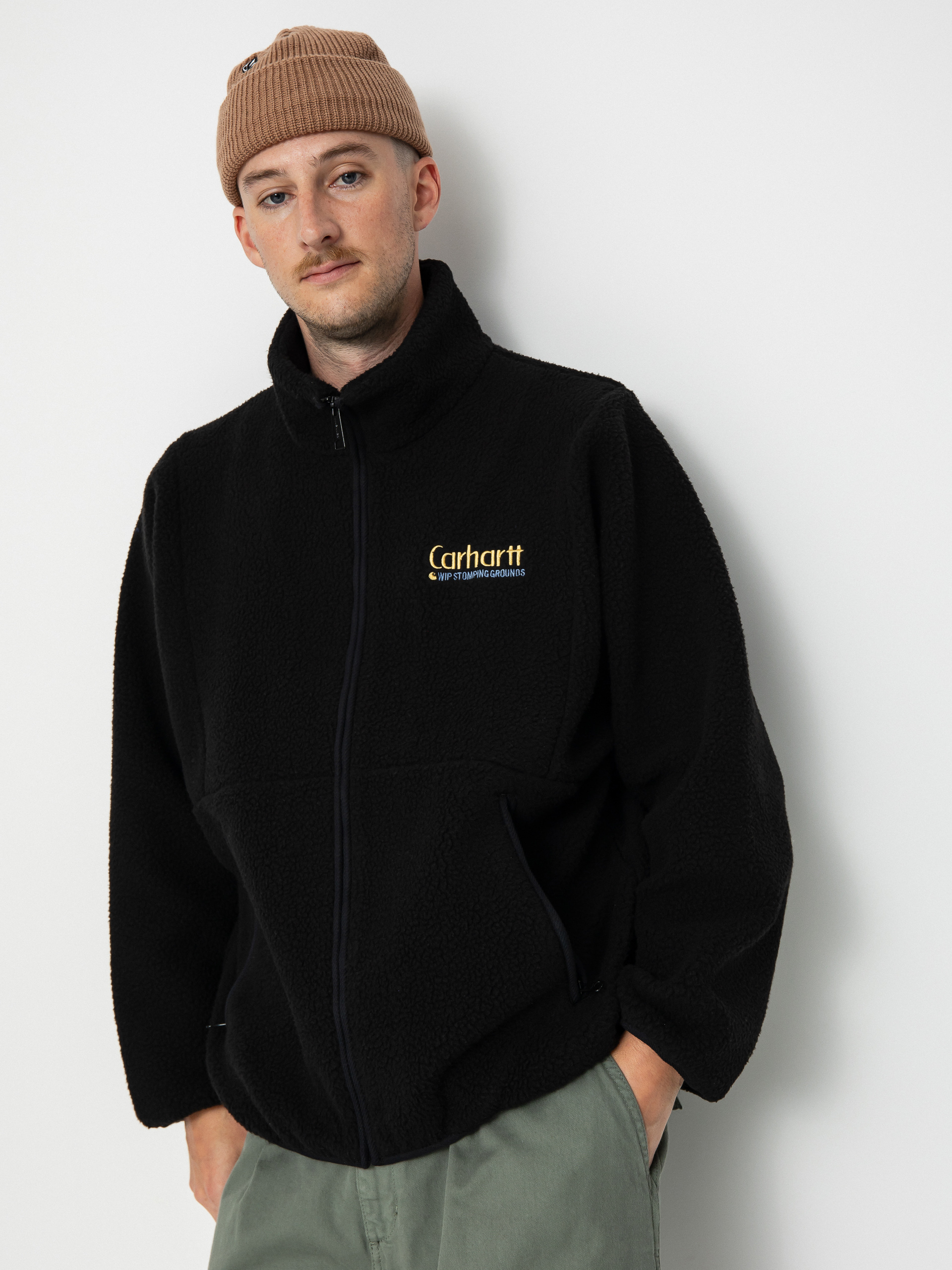 Поларени суитшърти Carhartt WIP Draper Liner (black)