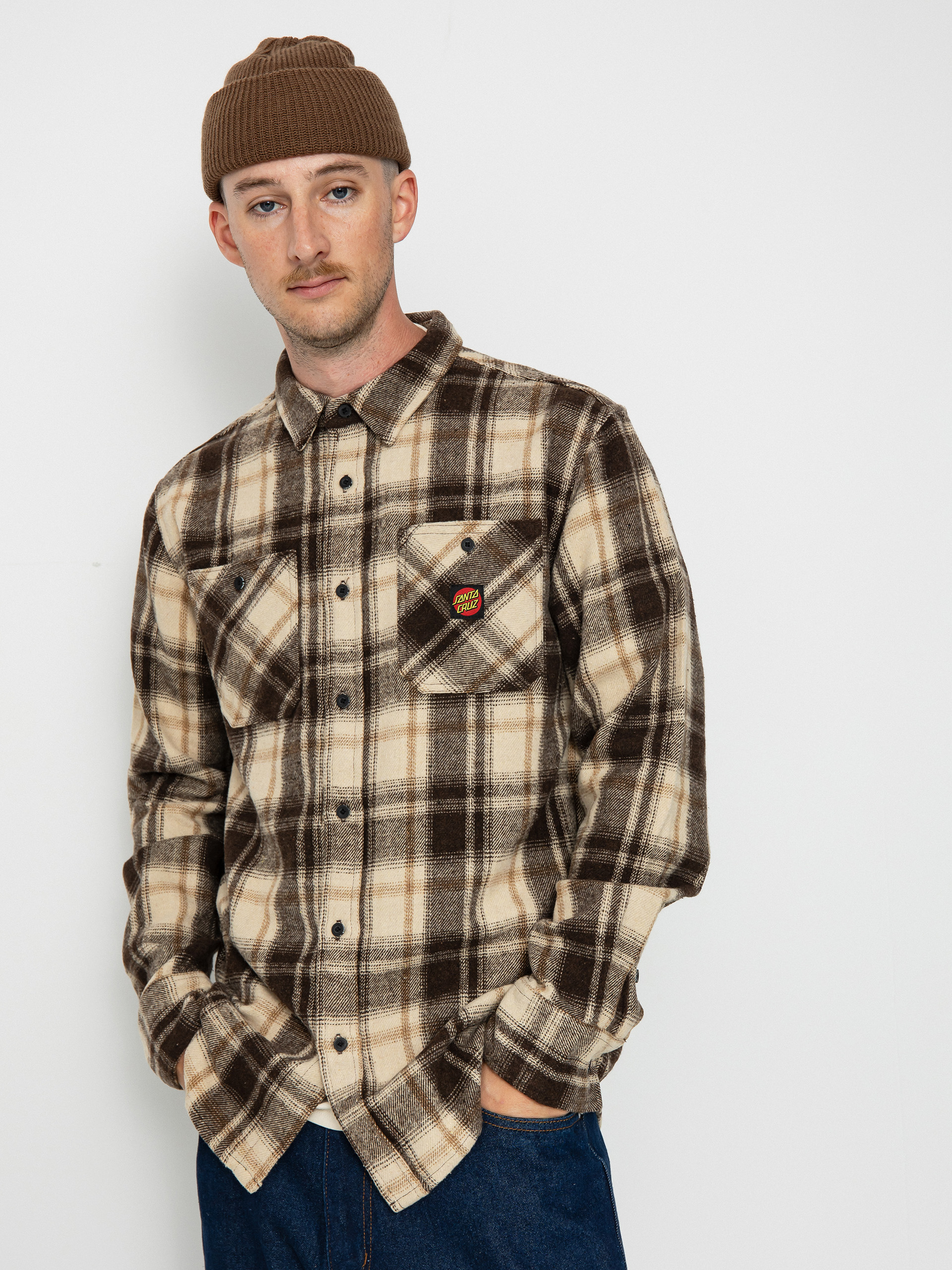 u0420u0438u0437u0430 Santa Cruz Apex (brown check)